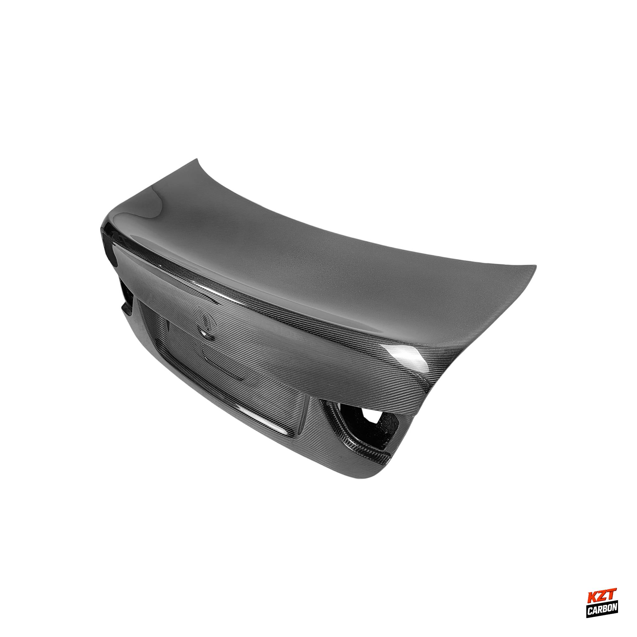 For BMW E90 3 Series Sedan 09-12 Only Ducktail Style Carbon Rear Trunk Boot Lid