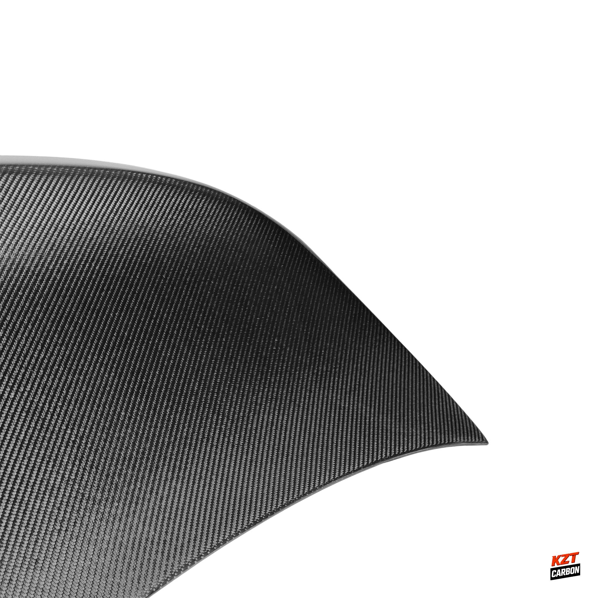 For BMW E90 3 Series Sedan 09-12 Only Ducktail Style Carbon Rear Trunk Boot Lid