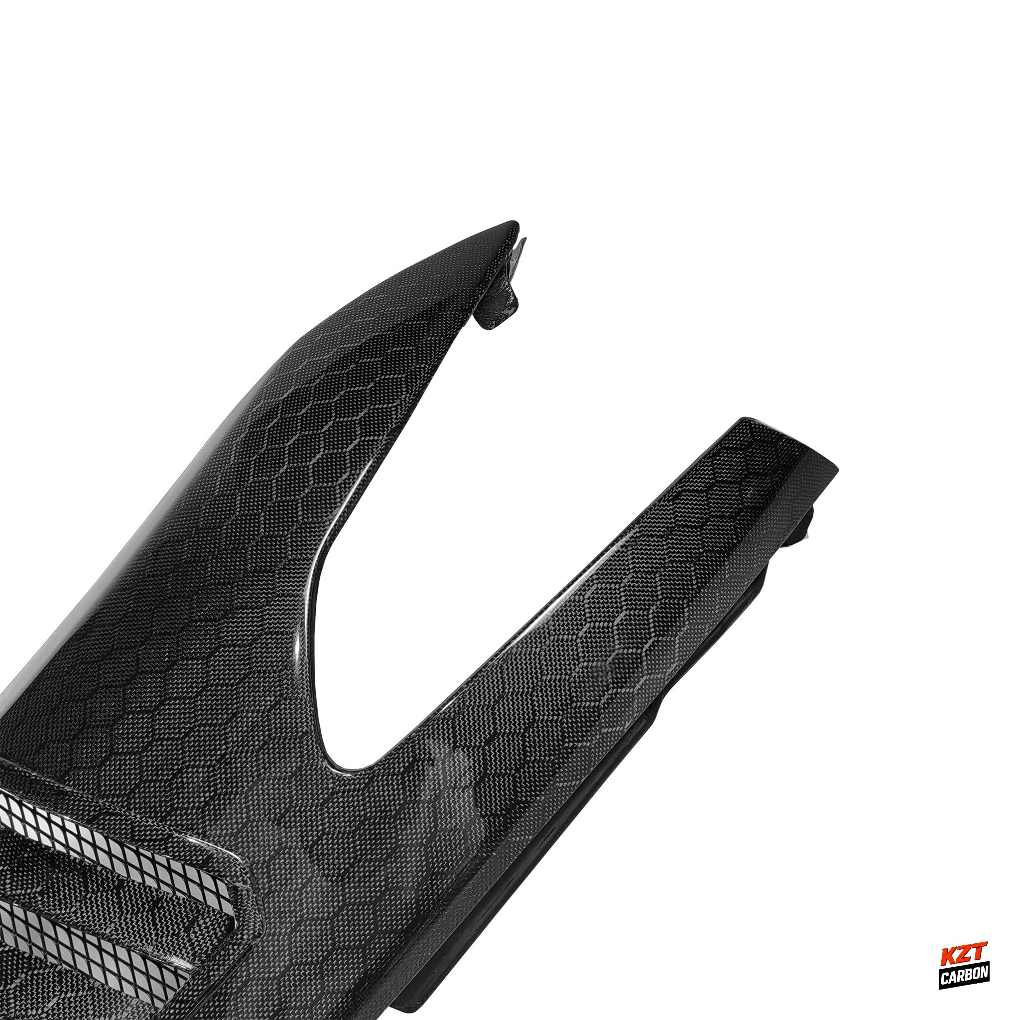 For Infiniti G37 4 Door Sedan 08-13 Honeycomb Carbon V3 Type Vented Front Fender