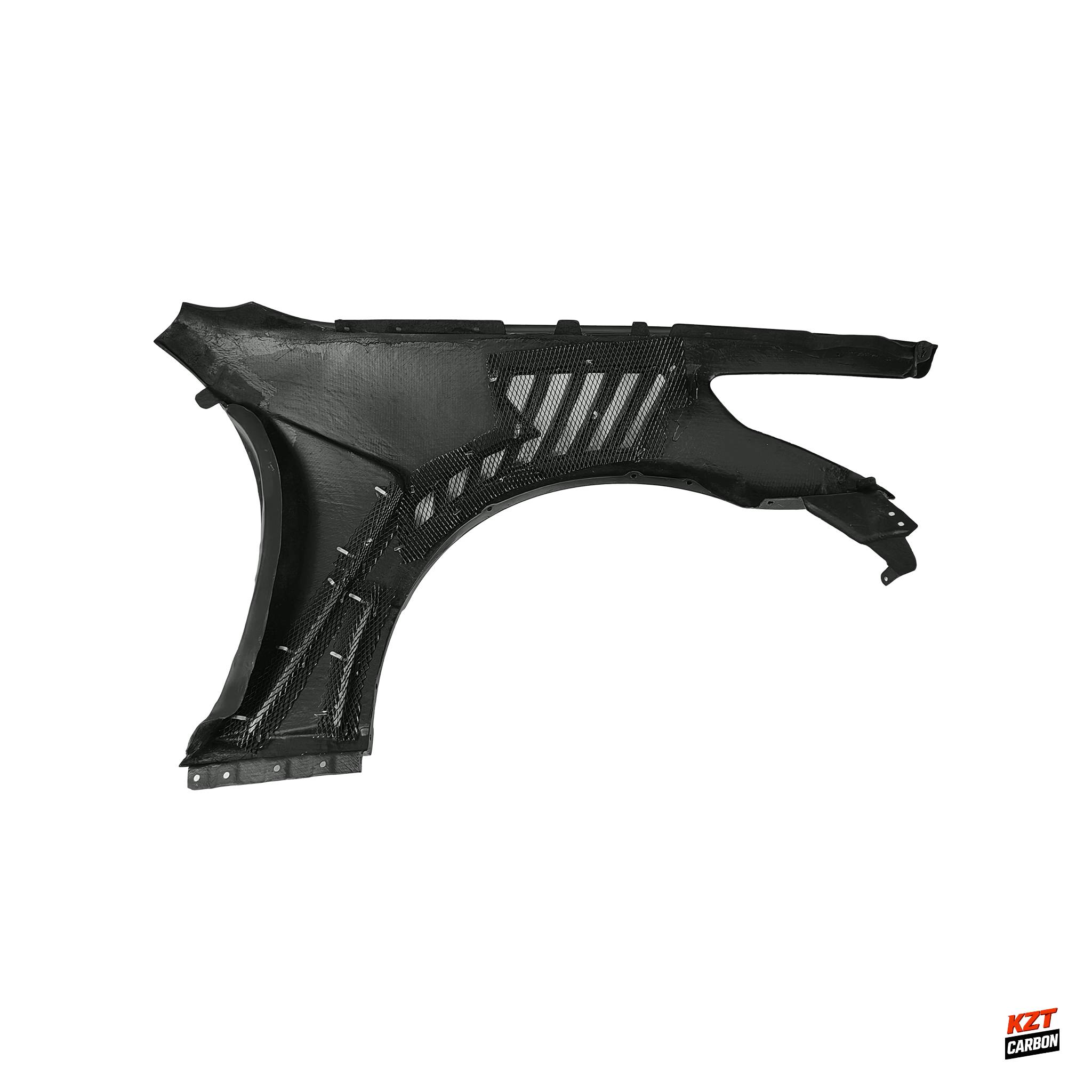 For Infiniti G37 4 Door Sedan 08-13 Honeycomb Carbon V3 Type Vented Front Fender