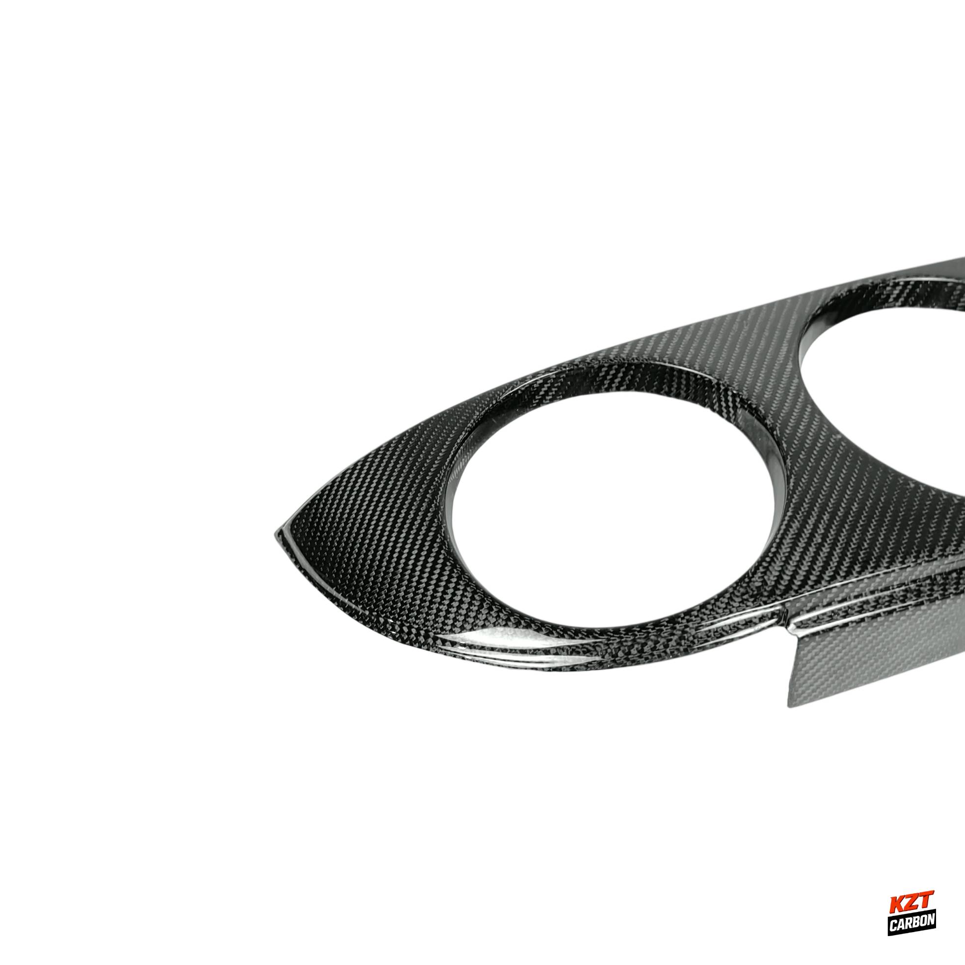 For Nissan Skyline R33 GTR GTS Coupe 95-98 Carbon Rear Bumper Light Cover Trim