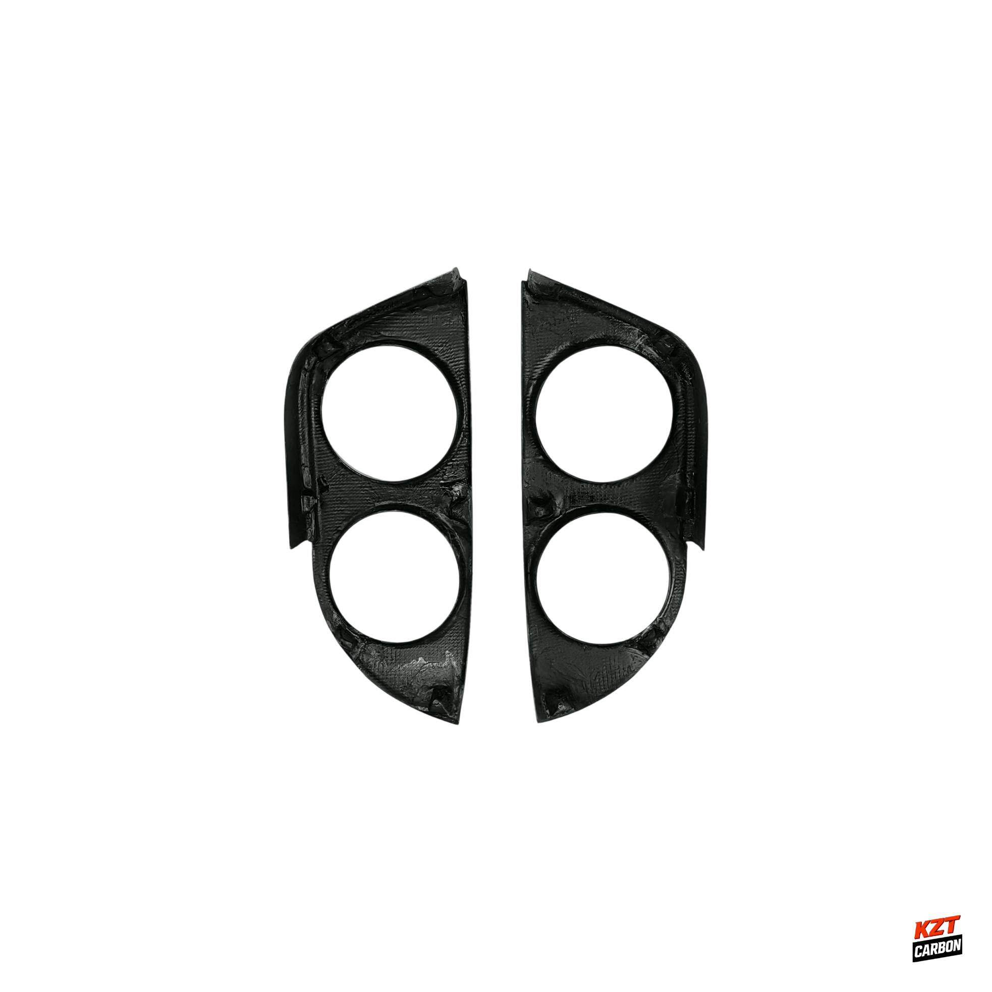 For Nissan Skyline R33 GTR GTS Coupe 95-98 Carbon Rear Bumper Light Cover Trim