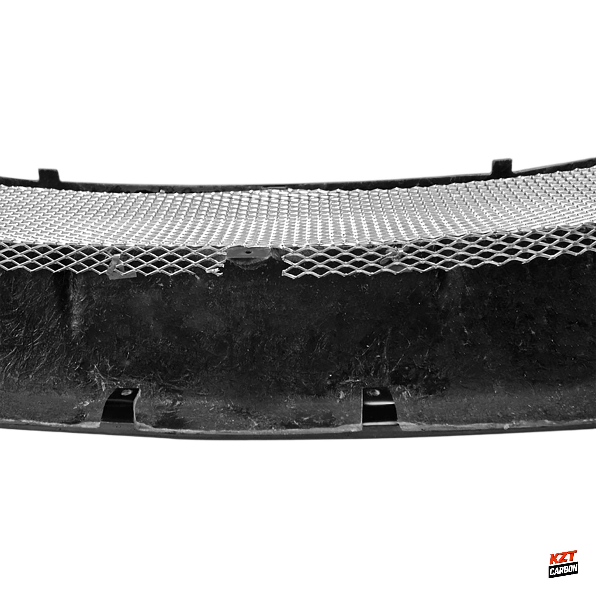 For Honda Civic Type R FK8 16-21 JS Style Fiberglass Unpaint Front Bumper Grille