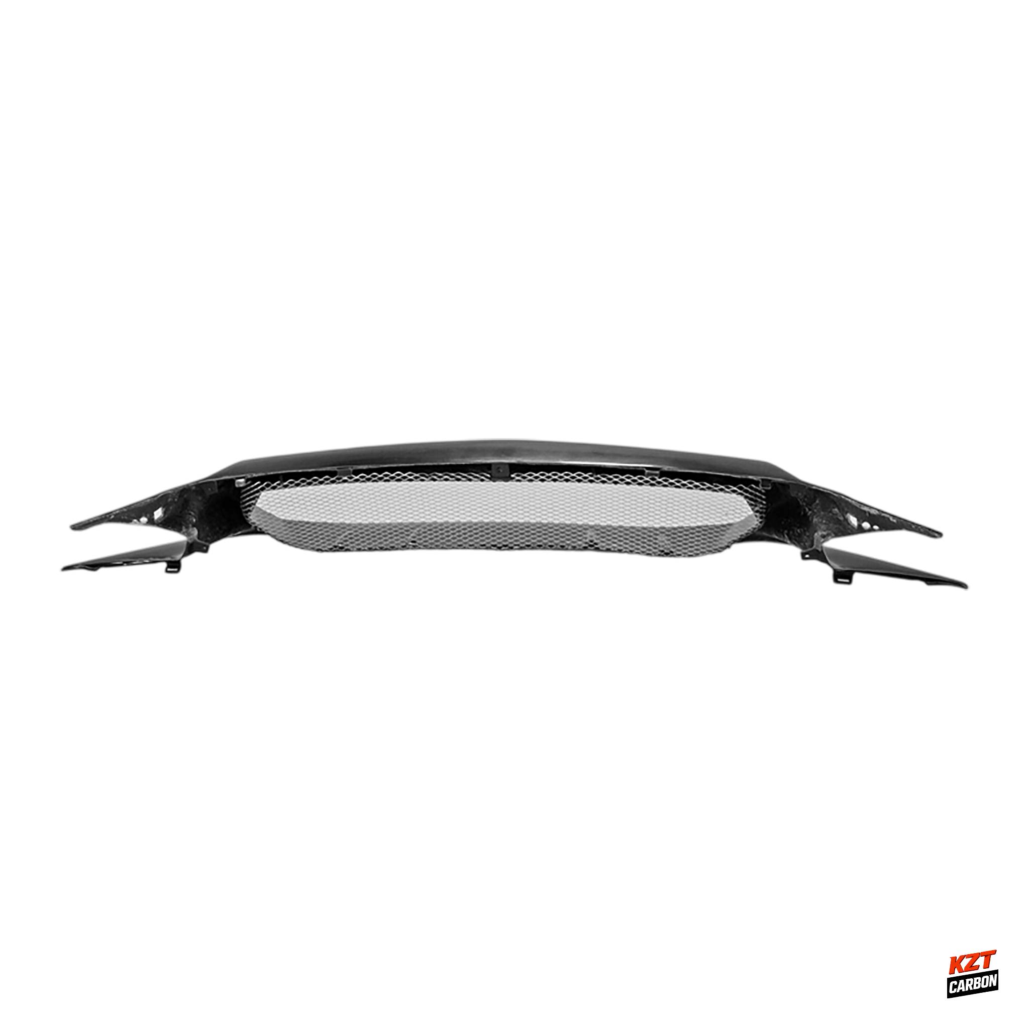 For Honda Civic Type R FK8 16-21 JS Style Fiberglass Unpaint Front Bumper Grille