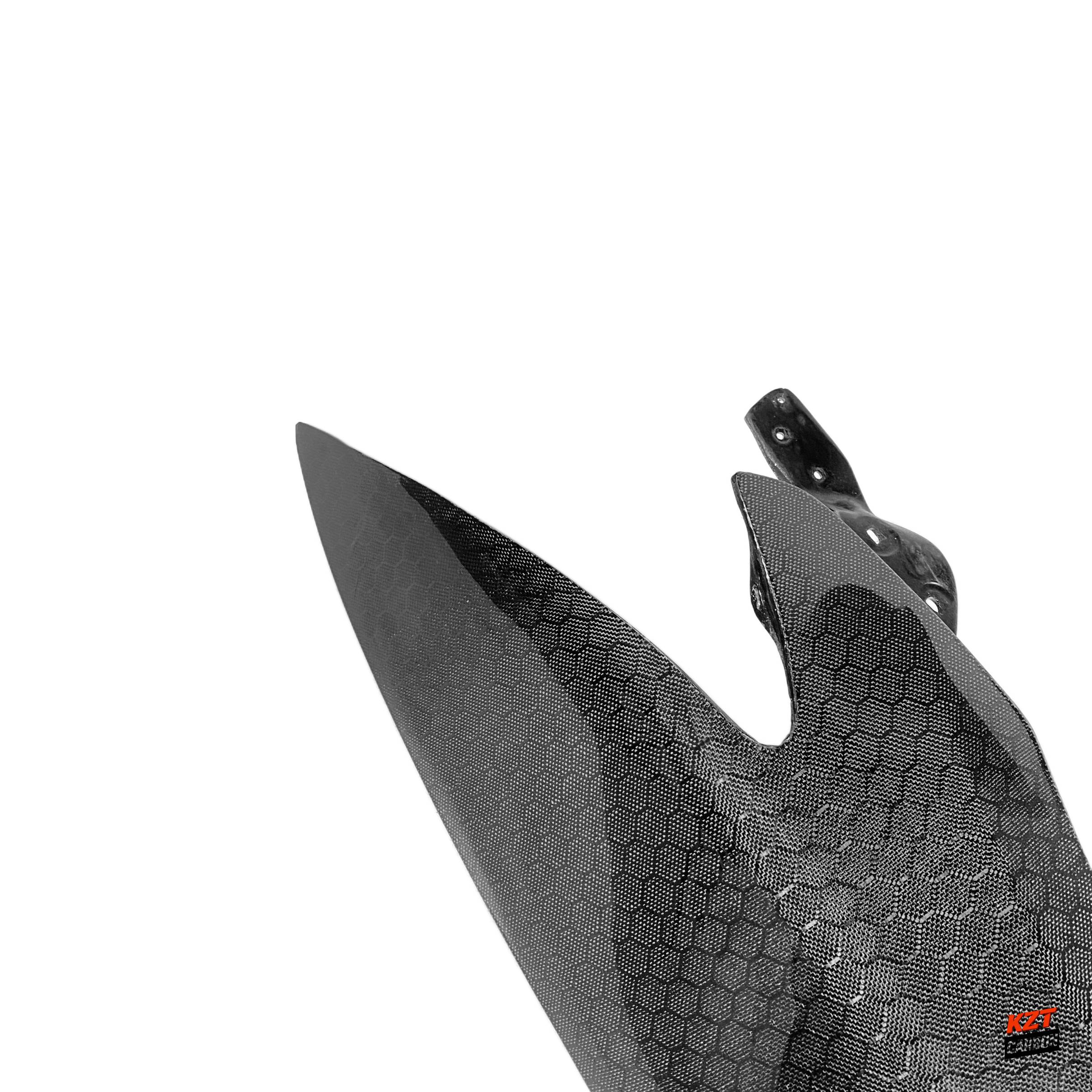 For Honda Civic Type R FD2 Sedan 4 Door 2007-11 JS Style Honeycomb Carbon Fender