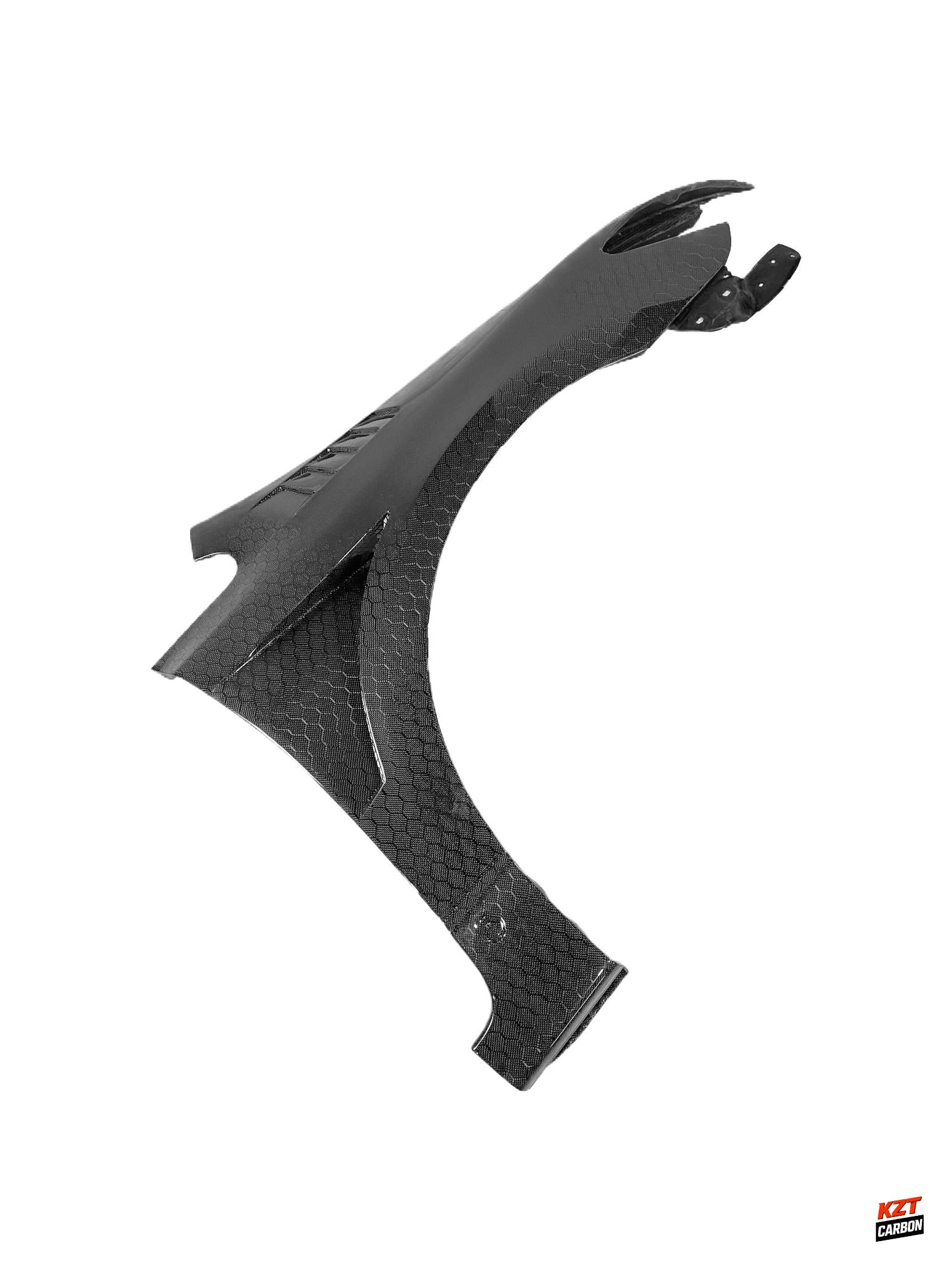 For Honda Civic Type R FD2 Sedan 4 Door 2007-11 JS Style Honeycomb Carbon Fender