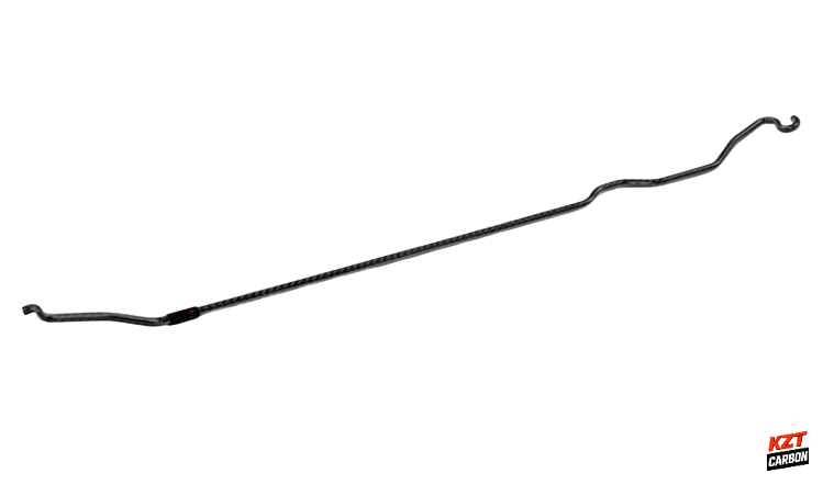 For Nissan Skyline R34 GTR GTT Dry Carbon Fiber EPA Style Front Hood Prop Rod Stand