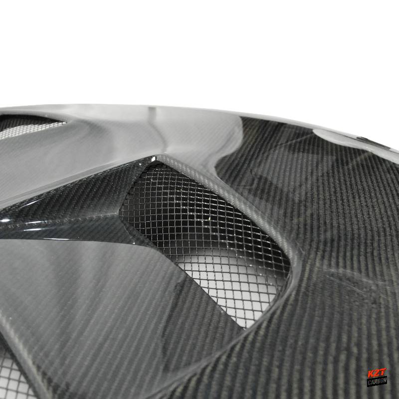 For Mazda RX-7 FD RX7 FD3S RE Style Carbon Fiber Front Vented Bumper Hood Bonnet