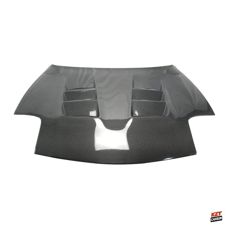 For Mazda RX-7 FD RX7 FD3S RE Style Carbon Fiber Front Vented Bumper Hood Bonnet