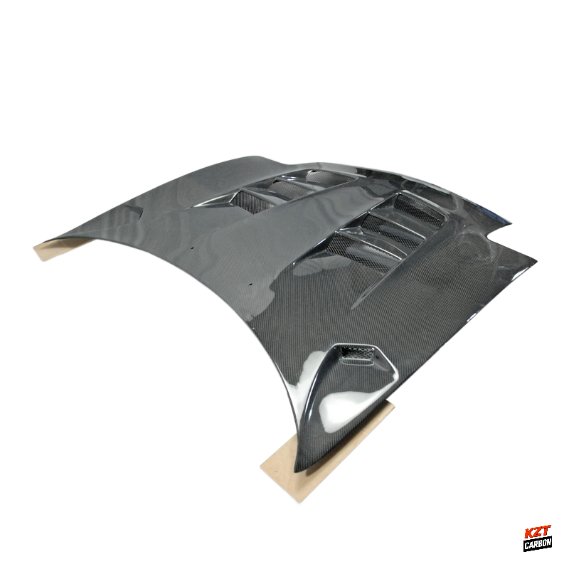 For Mazda RX-7 FD RX7 FD3S RE Style Carbon Fiber Front Vented Bumper Hood Bonnet