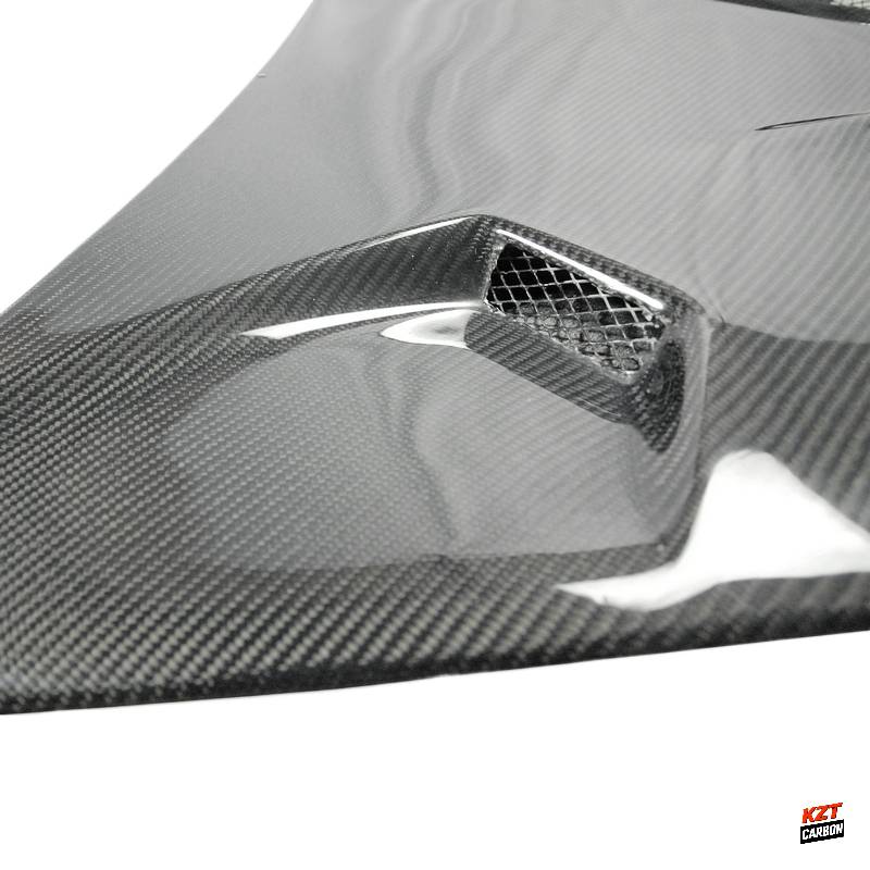 For Mazda RX-7 FD RX7 FD3S RE Style Carbon Fiber Front Vented Bumper Hood Bonnet