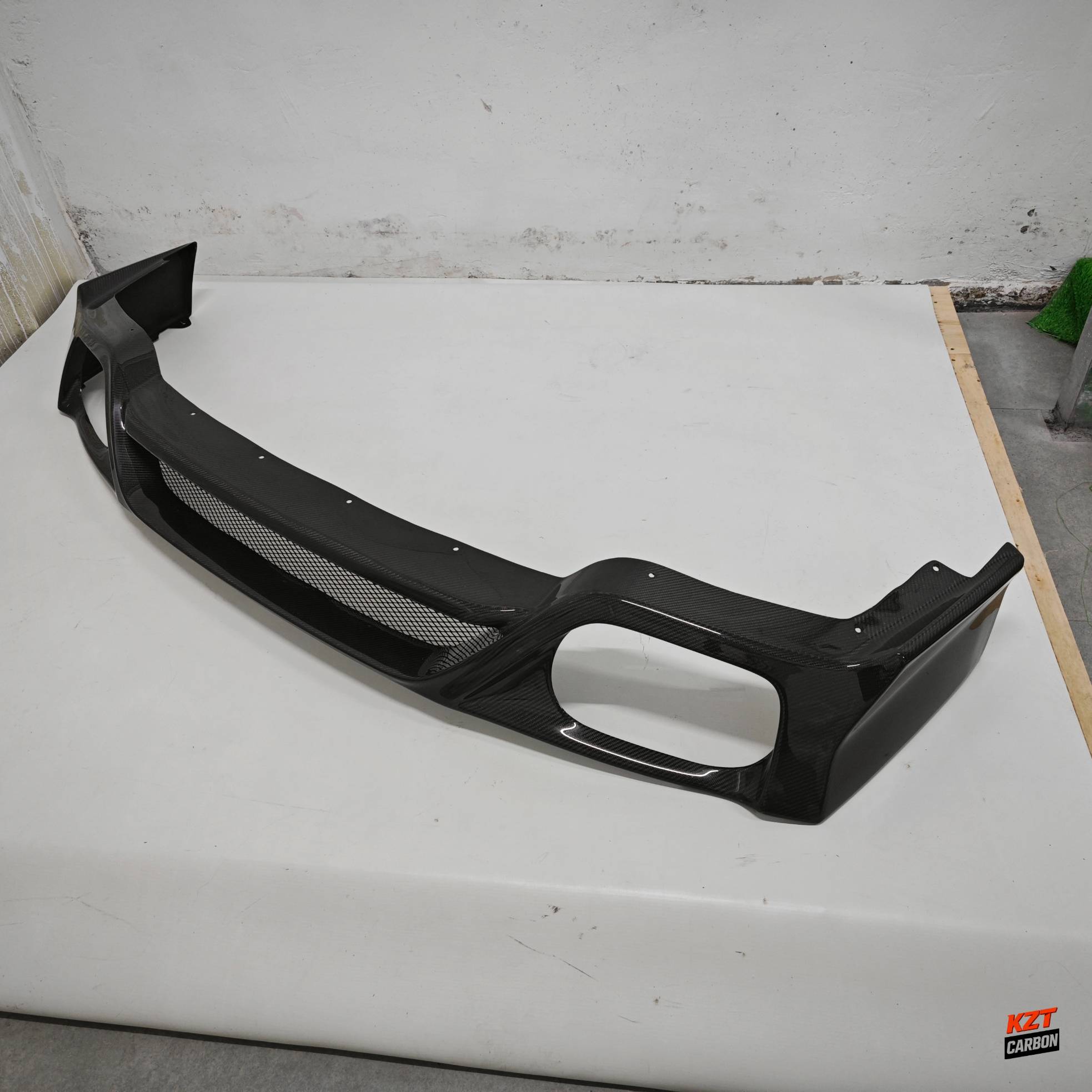 For 2008-2016 Nissan GTR R35 ZL Style Rear Bumper Diffuser Lip Splitter Spoiler
