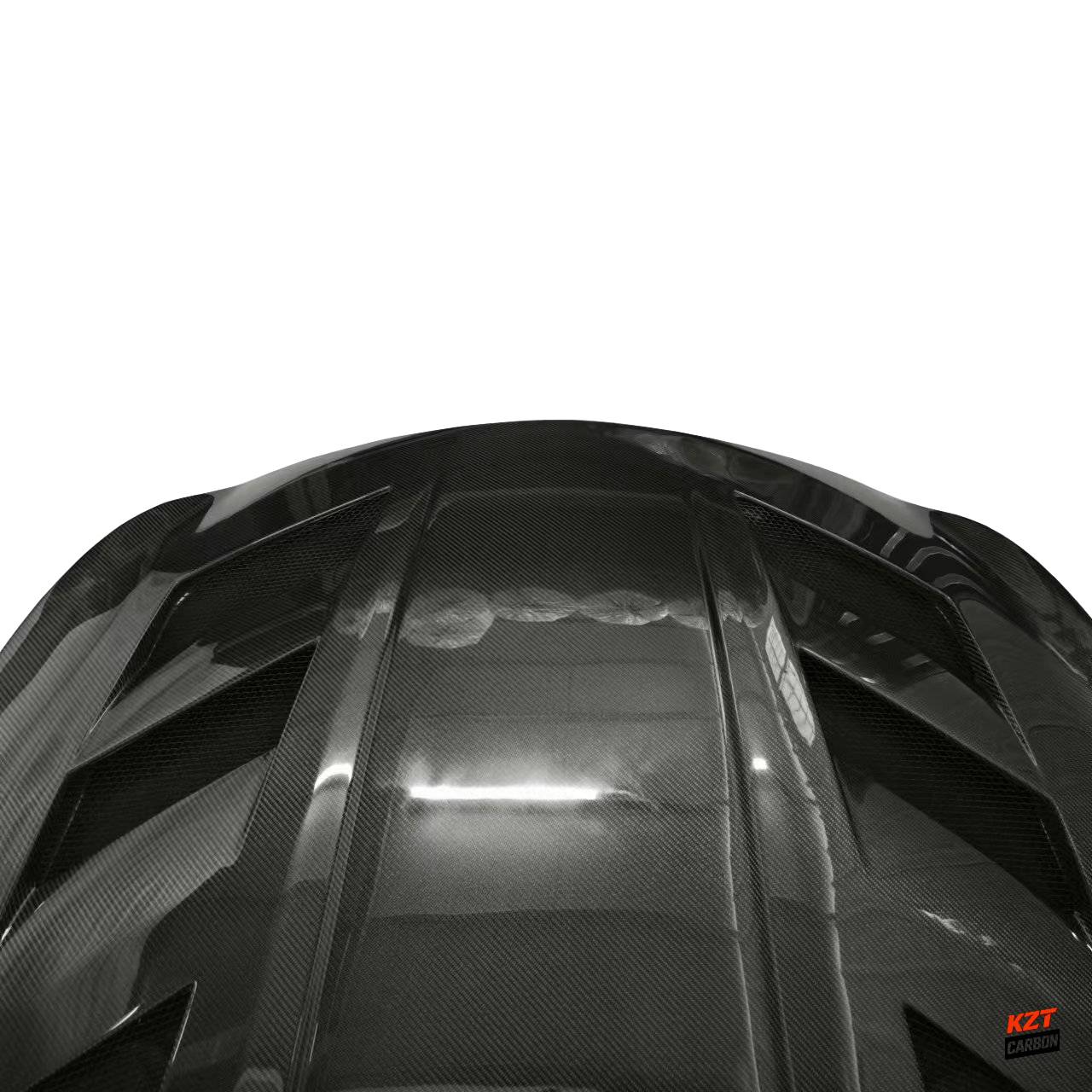For Infiniti G37 Q40 2 Door Coupe 2008-13 Carbon Fiber KZ Style Front Hood Bonnet