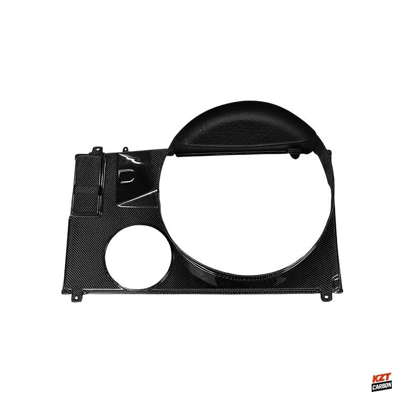 For 93-98 Supra MK4 JZA80 Carbon Fiber FAN Style Front Engine Cooling Shroud