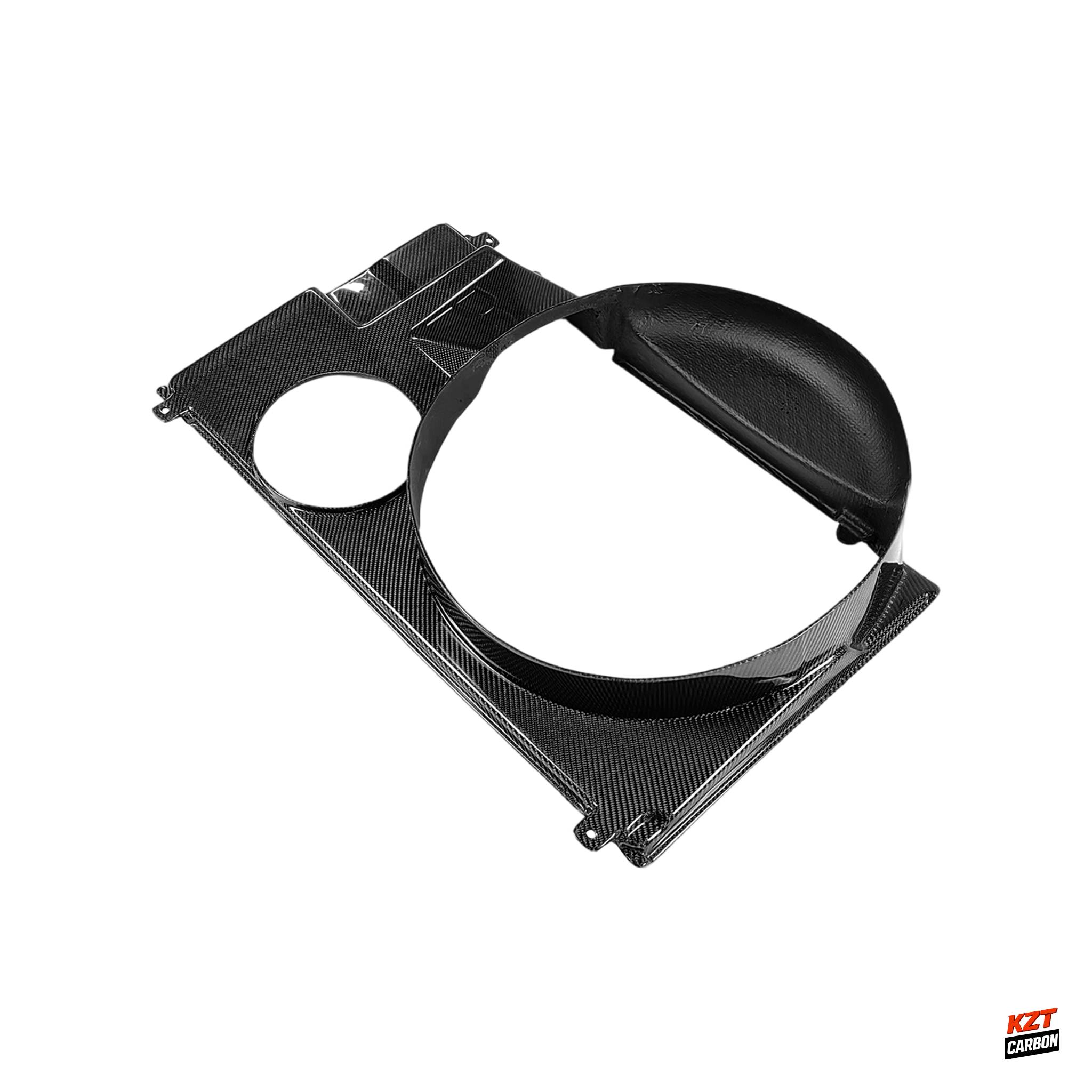 For 93-98 Supra MK4 JZA80 Carbon Fiber FAN Style Front Engine Cooling Shroud