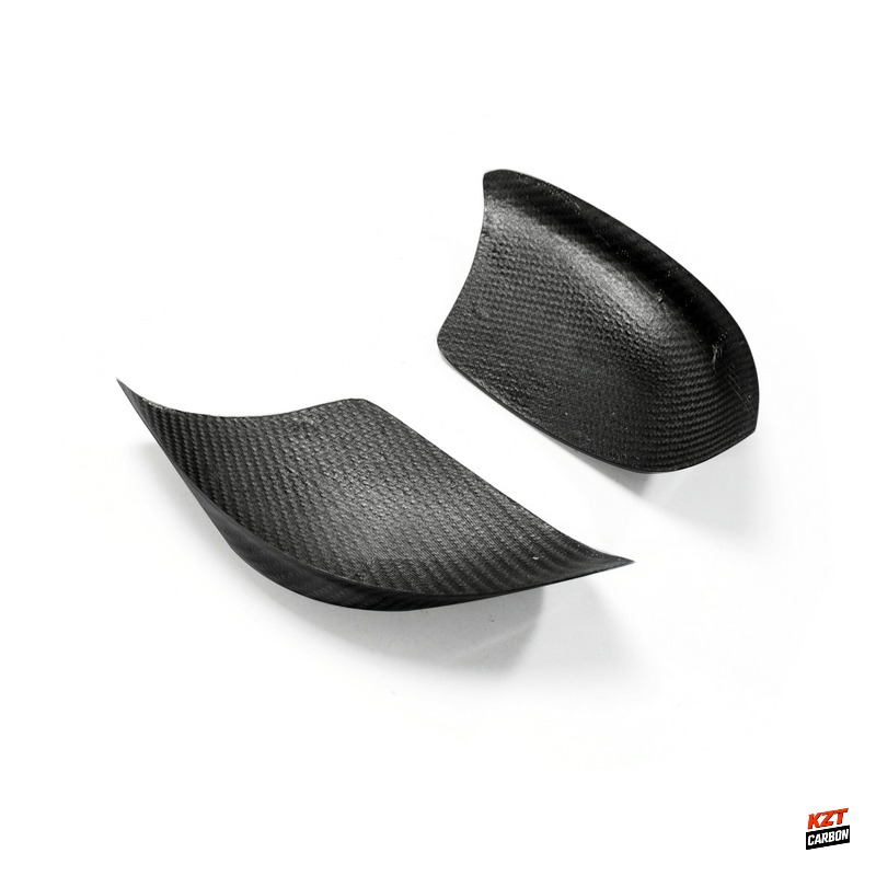 For Nissan GTR R35 CBA DBA 4BA (08-23) KZ Style Carbon Lower Mirror Cover Panel
