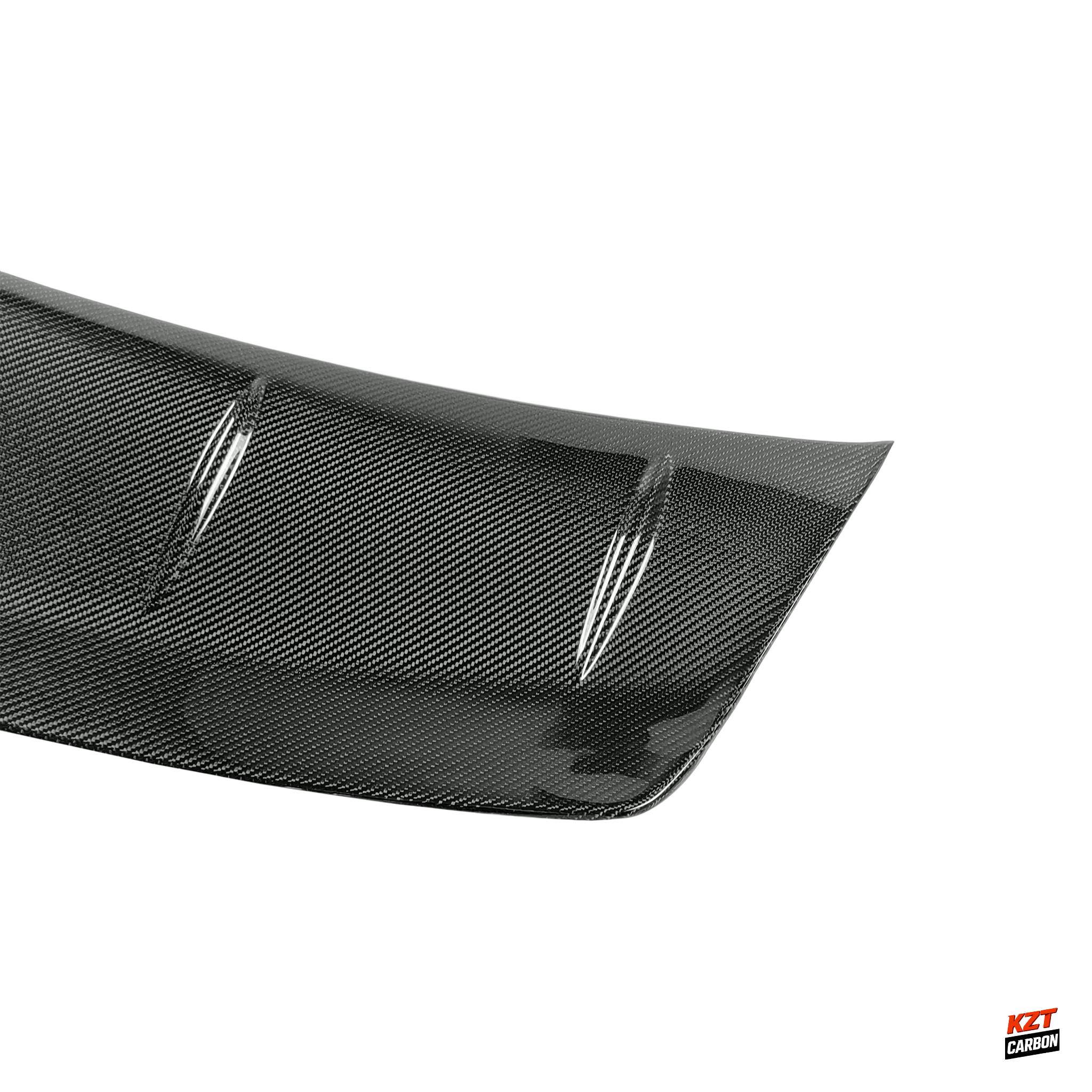 For Nissan R35 GTR 08-23 Carbon OEM Spoiler Blade Wald Style Add On Gurney Flap