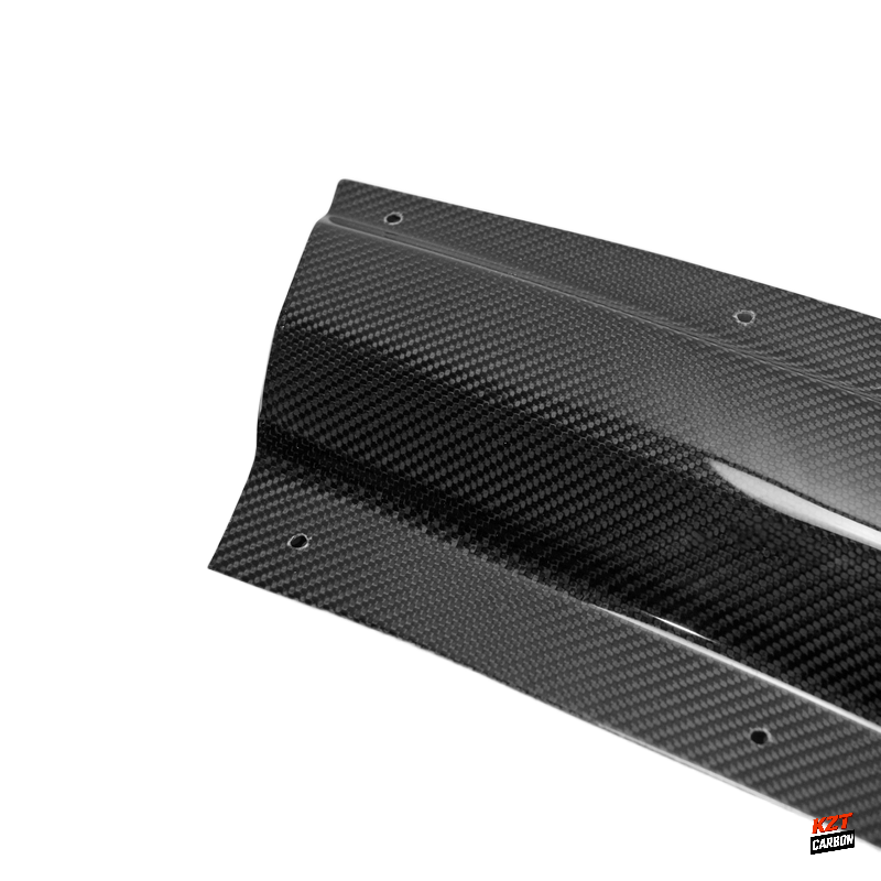 For Nissan R35 GTR 13-18 VR Style Carbon Fiber Rear Under Skirt Side Air Shroud