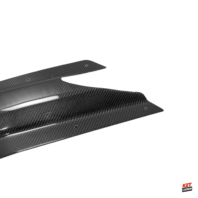 For Nissan R35 GTR 13-18 VR Style Carbon Fiber Rear Under Skirt Side Air Shroud