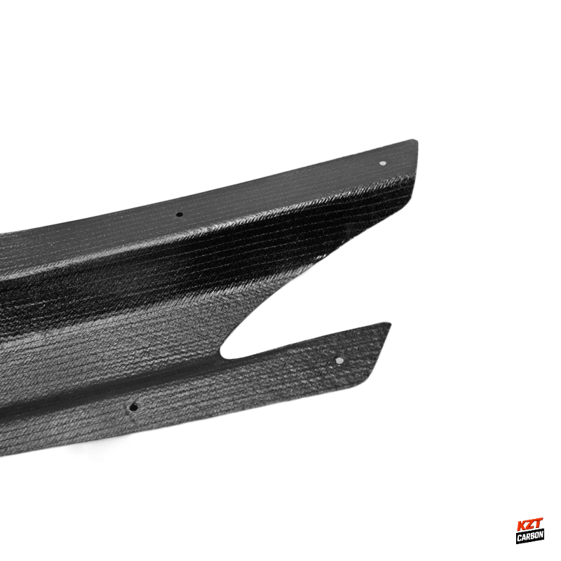 For Nissan R35 GTR 13-18 VR Style Carbon Fiber Rear Under Skirt Side Air Shroud