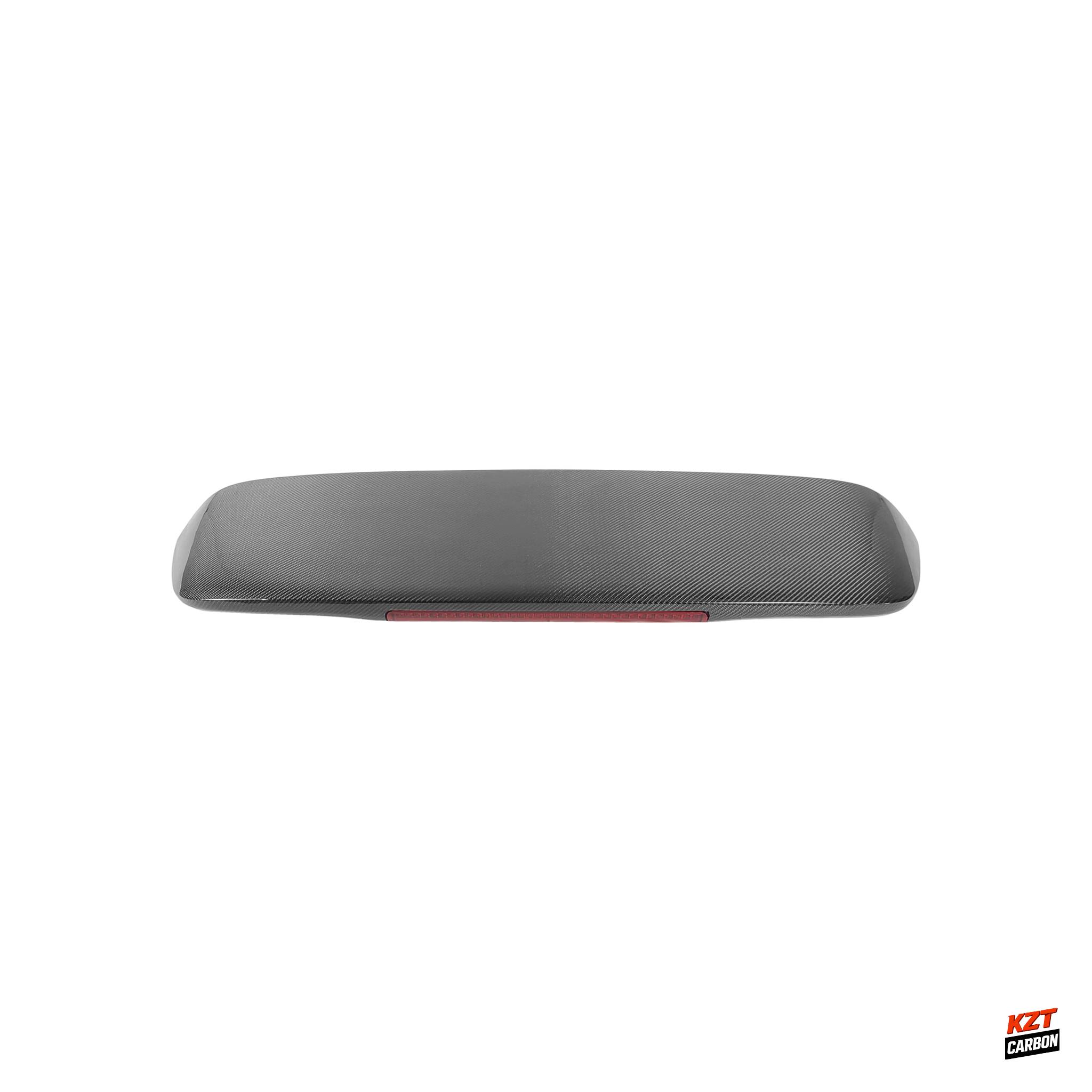 For Honda Civic EK 96-00 Hatchback Carbon SPN Rear Roof Ducktail Spoiler Lip