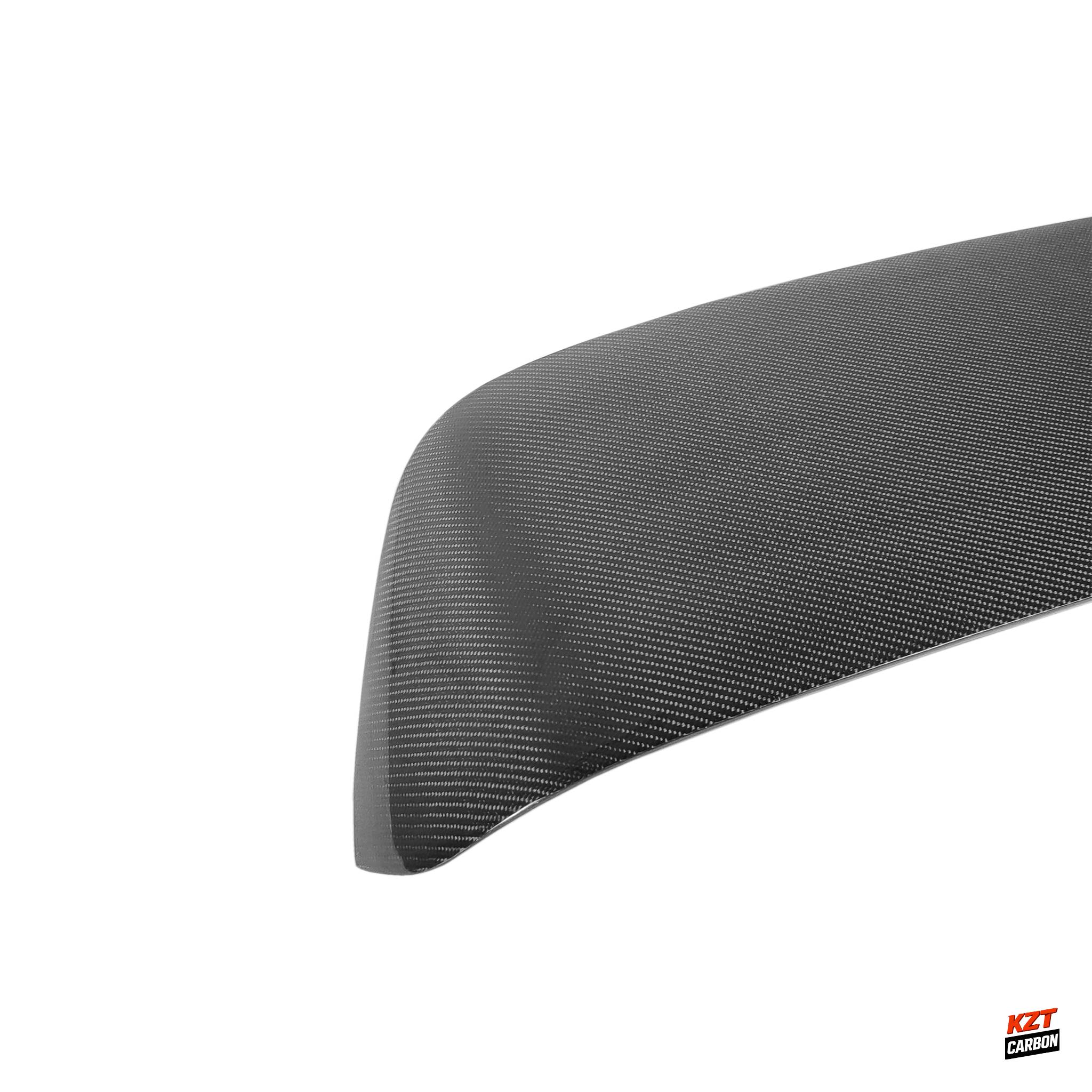 For Honda Civic EK 96-00 Hatchback Carbon SPN Rear Roof Ducktail Spoiler Lip
