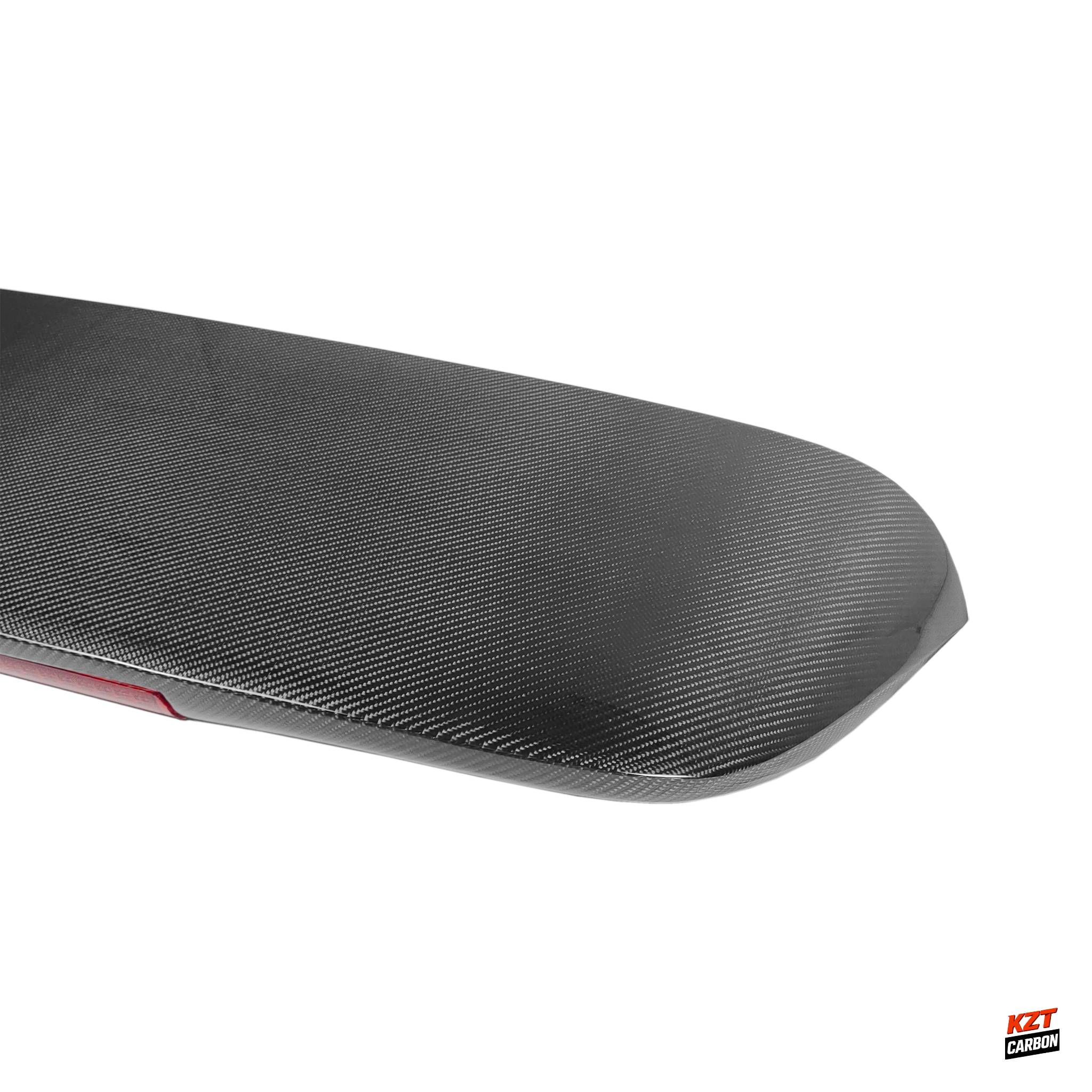 For Honda Civic EK 96-00 Hatchback Carbon SPN Rear Roof Ducktail Spoiler Lip