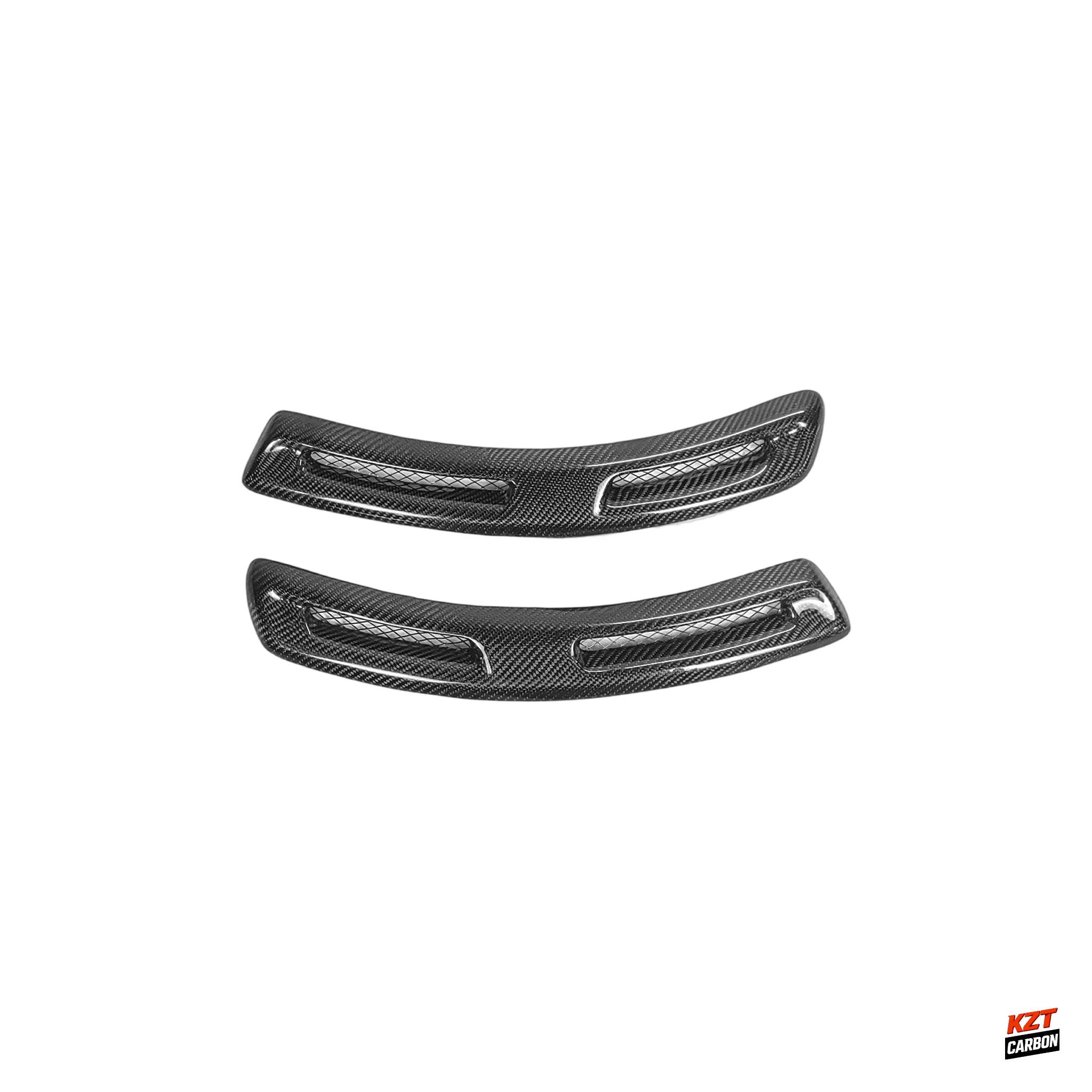 For Mitsubishi Evolution EVO 10 CZ4A 07-16 V-Style Carbon Front Fender Vents