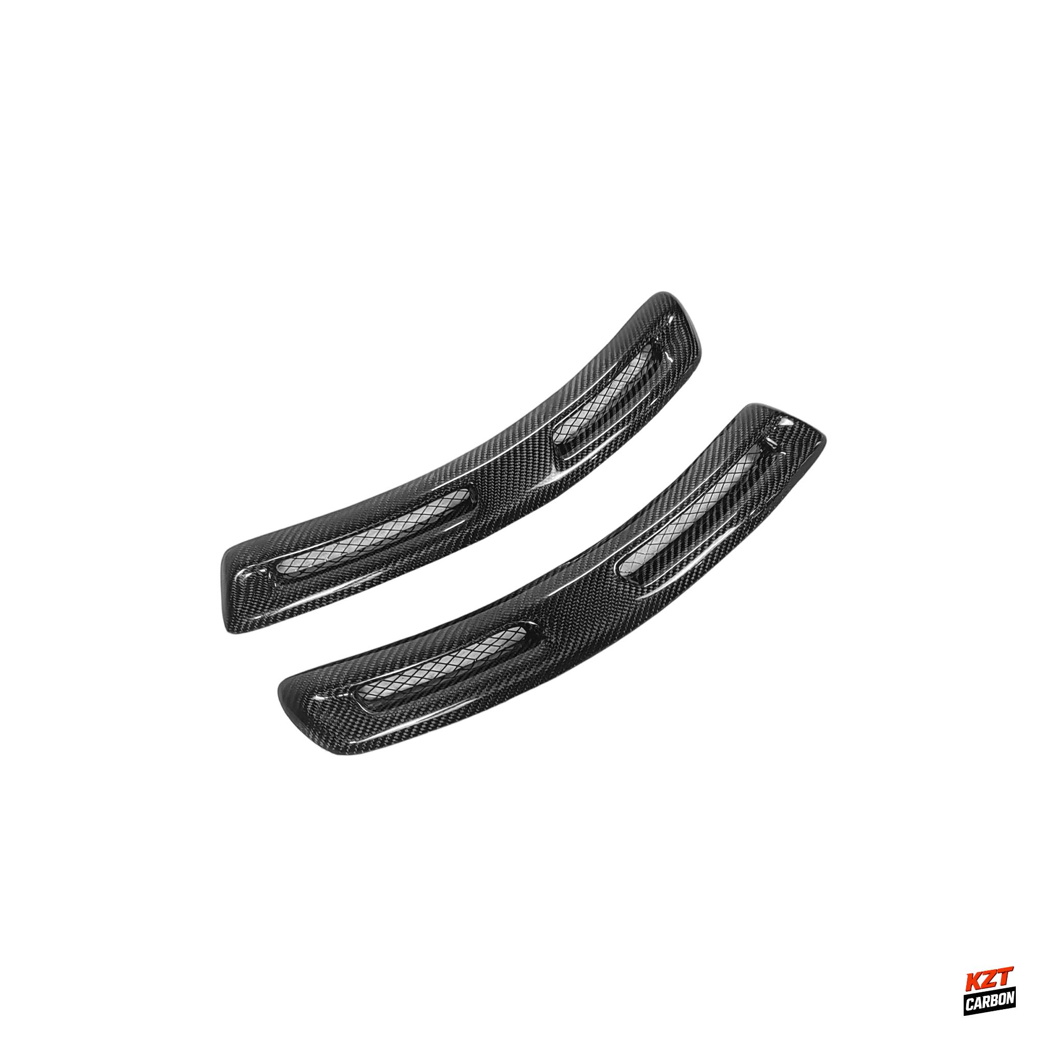 For Mitsubishi Evolution EVO 10 CZ4A 07-16 V-Style Carbon Front Fender Vents