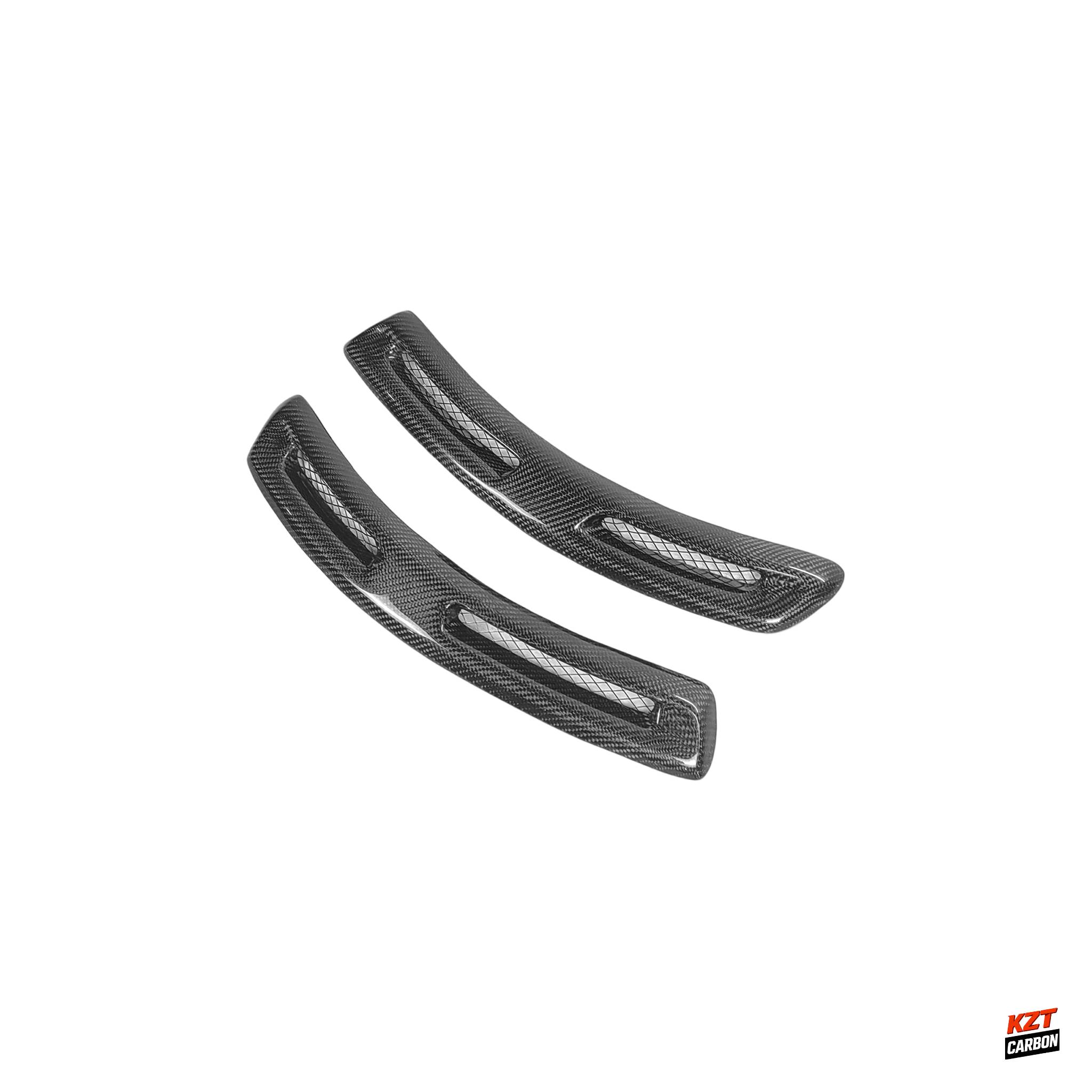 For Mitsubishi Evolution EVO 10 CZ4A 07-16 V-Style Carbon Front Fender Vents