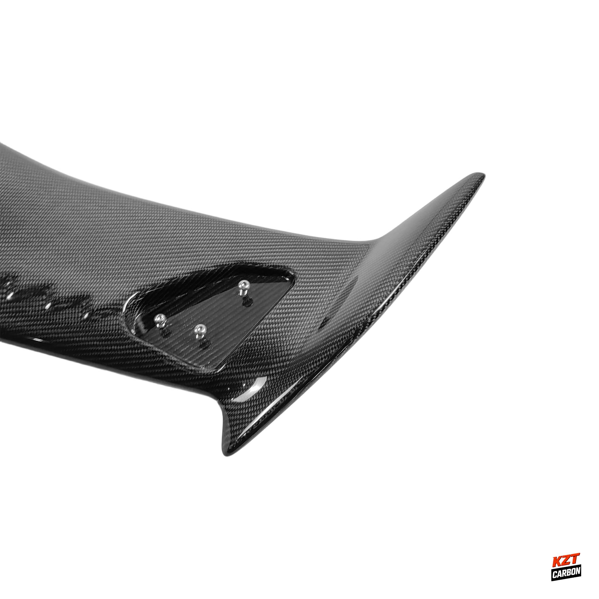 For Honda Civic Type R FL5 2023-24 MD Style Dry Carbon Rear Trunk Spoiler Wing