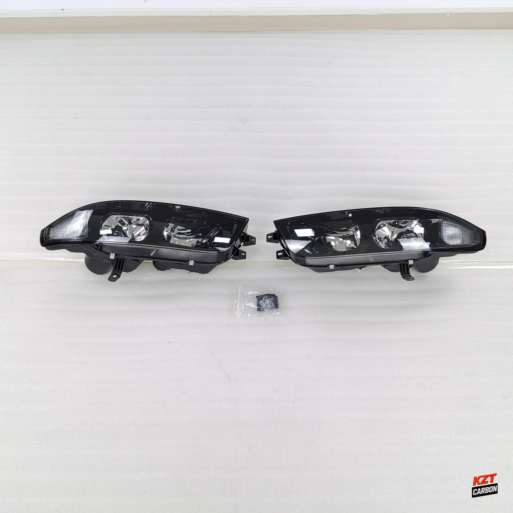 For Skyline R33 GTS Only 95-98 OE Style ABS Black Projector Headlight (LED) Pair