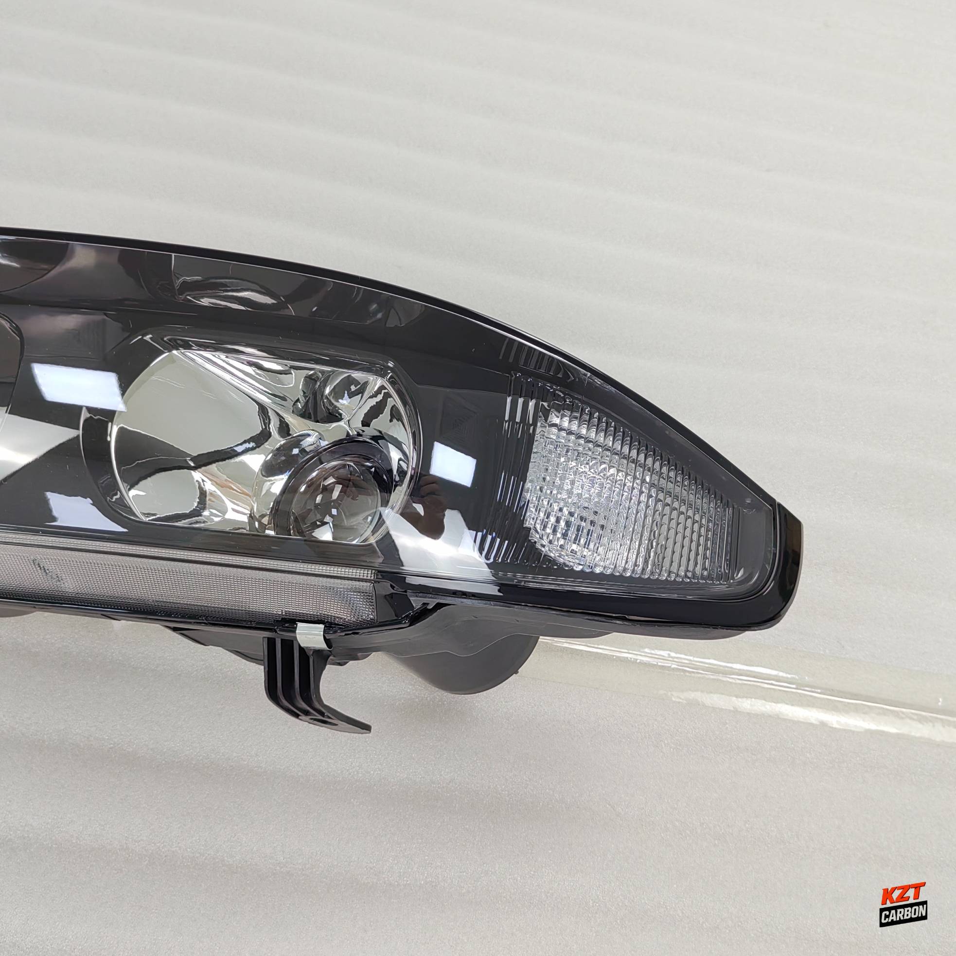 For Skyline R33 GTS Only 95-98 OE Style ABS Black Projector Headlight (LED) Pair