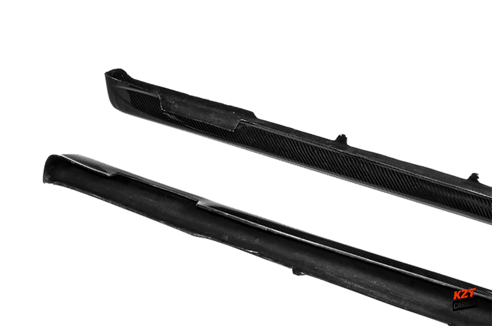 For Nissan Skyline R34 GTR NIS Style side skirt extension (189cm) Carbon Fiber