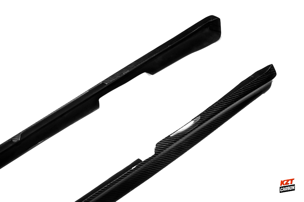 For Nissan Skyline R34 GTR NIS Style side skirt extension (189cm) Carbon Fiber