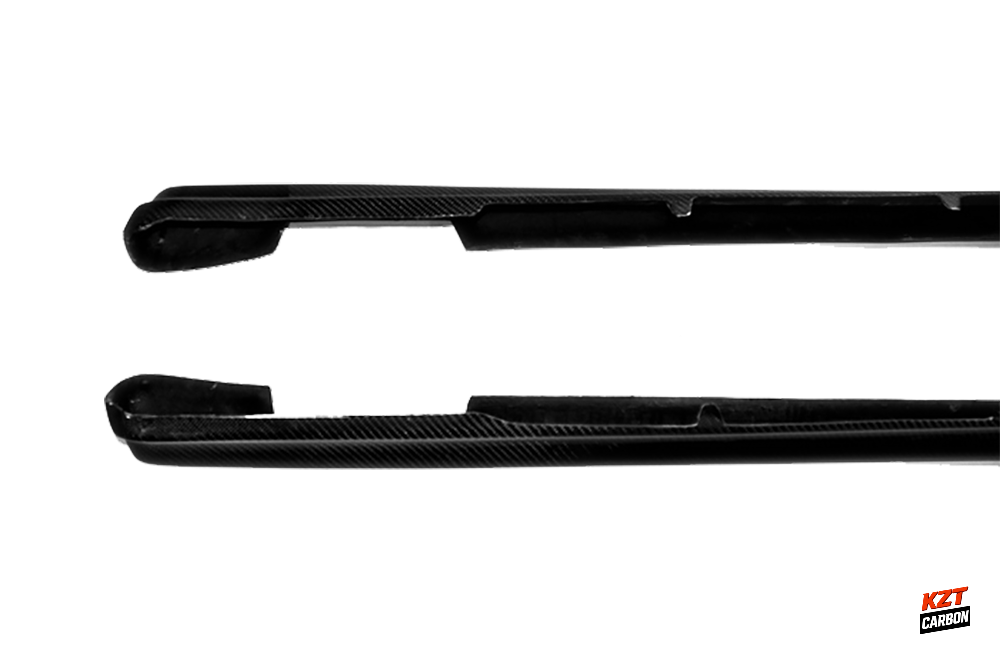 For Nissan Skyline R34 GTR NIS Style side skirt extension (189cm) Carbon Fiber