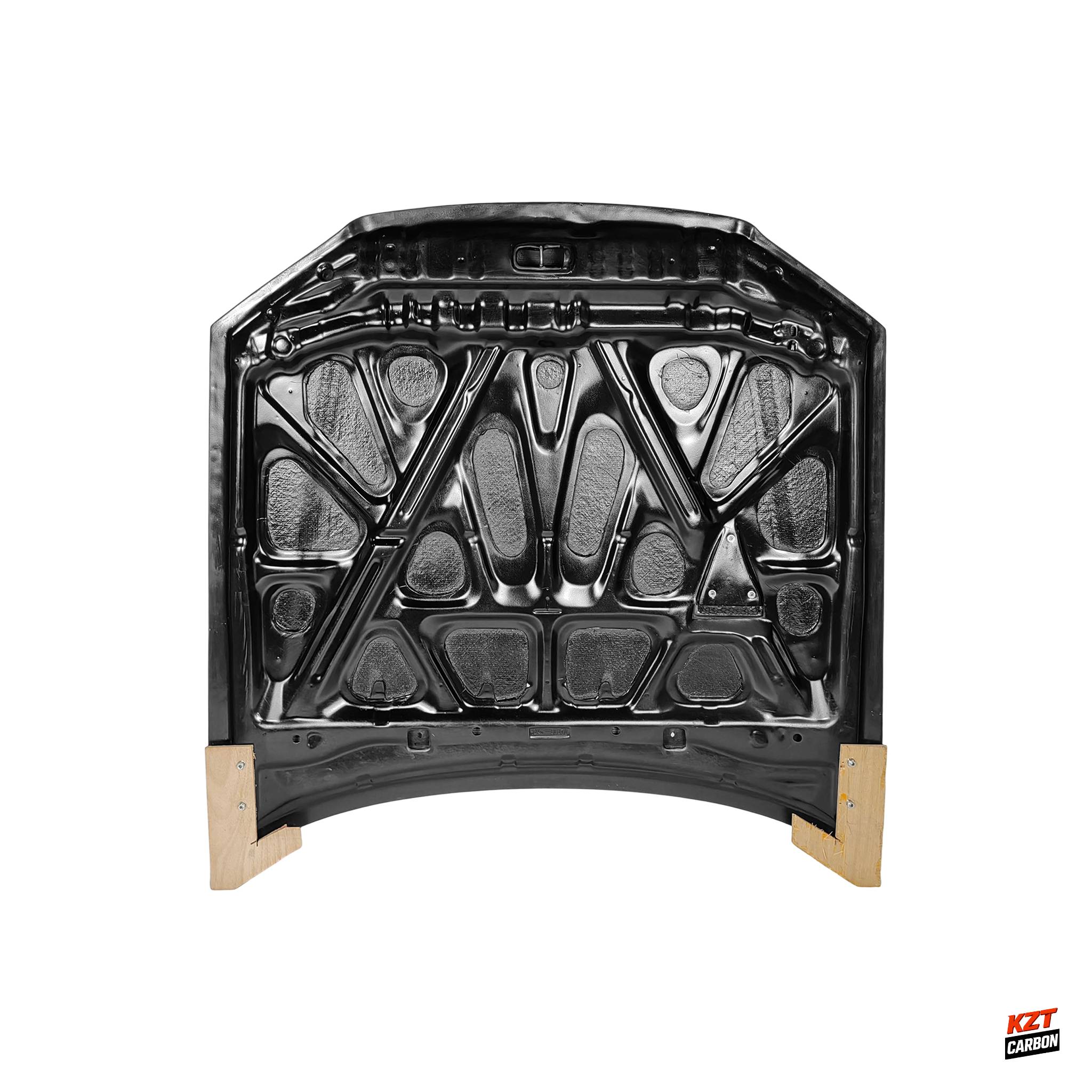 For Nissan Skyline R34 GTR Only Matte Carbon TS Style Front Vented Hood Bonnet