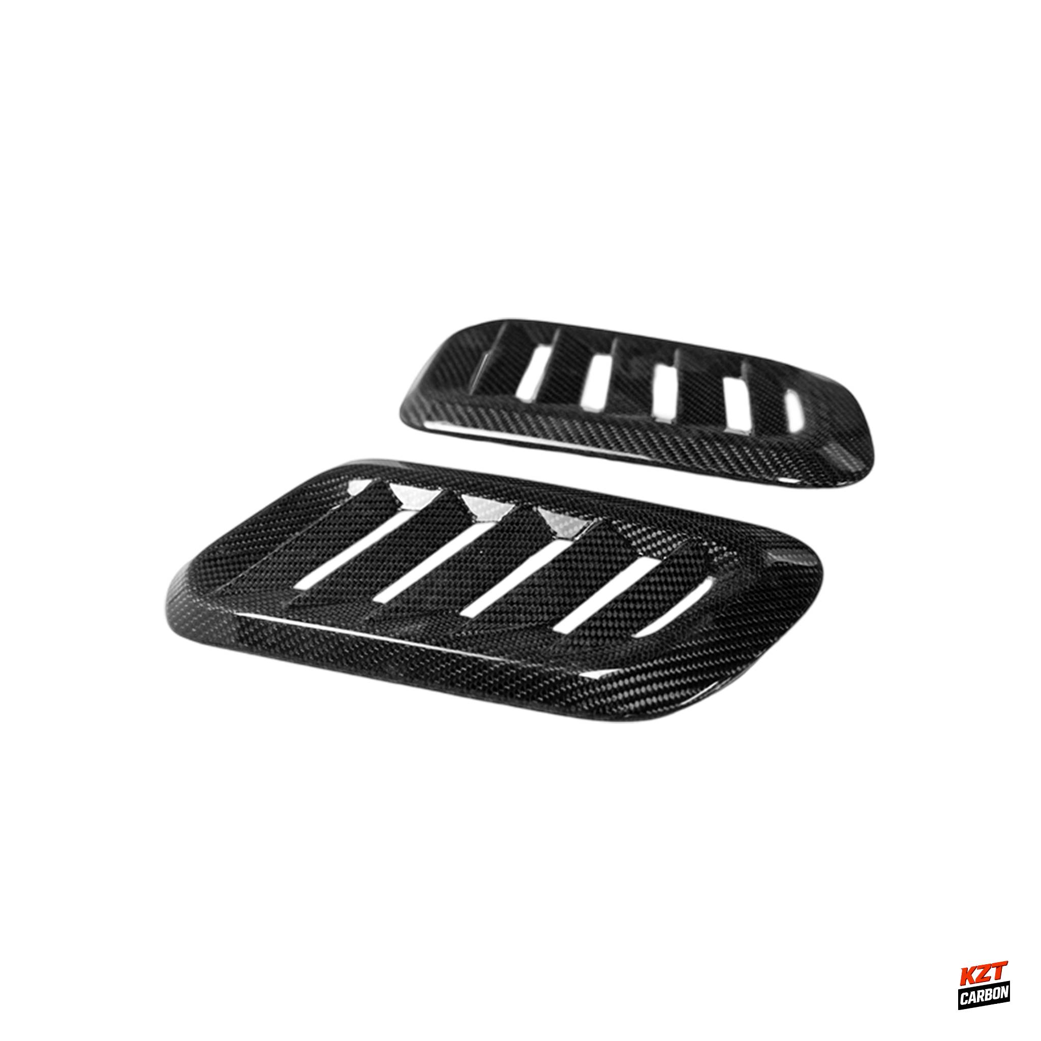 For Toyota 23-25 GR Corolla 5Dr Dry Carbon OE Style Front Hood Vents Duct Pair