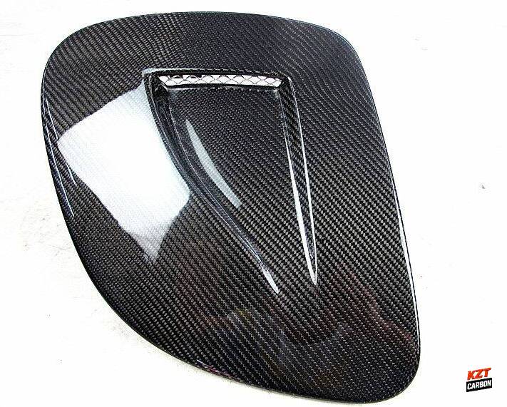 For Mazda RX-7 FD3S 91-02 Carbon Fiber N Style Front Bumper Headlight Cover Pair
