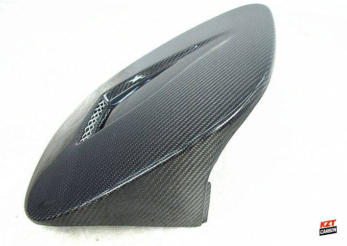 For Mazda RX-7 FD3S 91-02 Carbon Fiber N Style Front Bumper Headlight Cover Pair