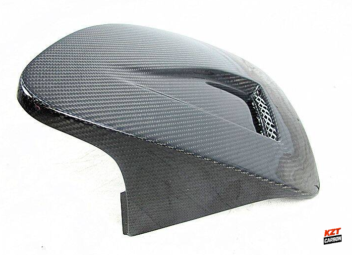 For Mazda RX-7 FD3S 91-02 Carbon Fiber N Style Front Bumper Headlight Cover Pair