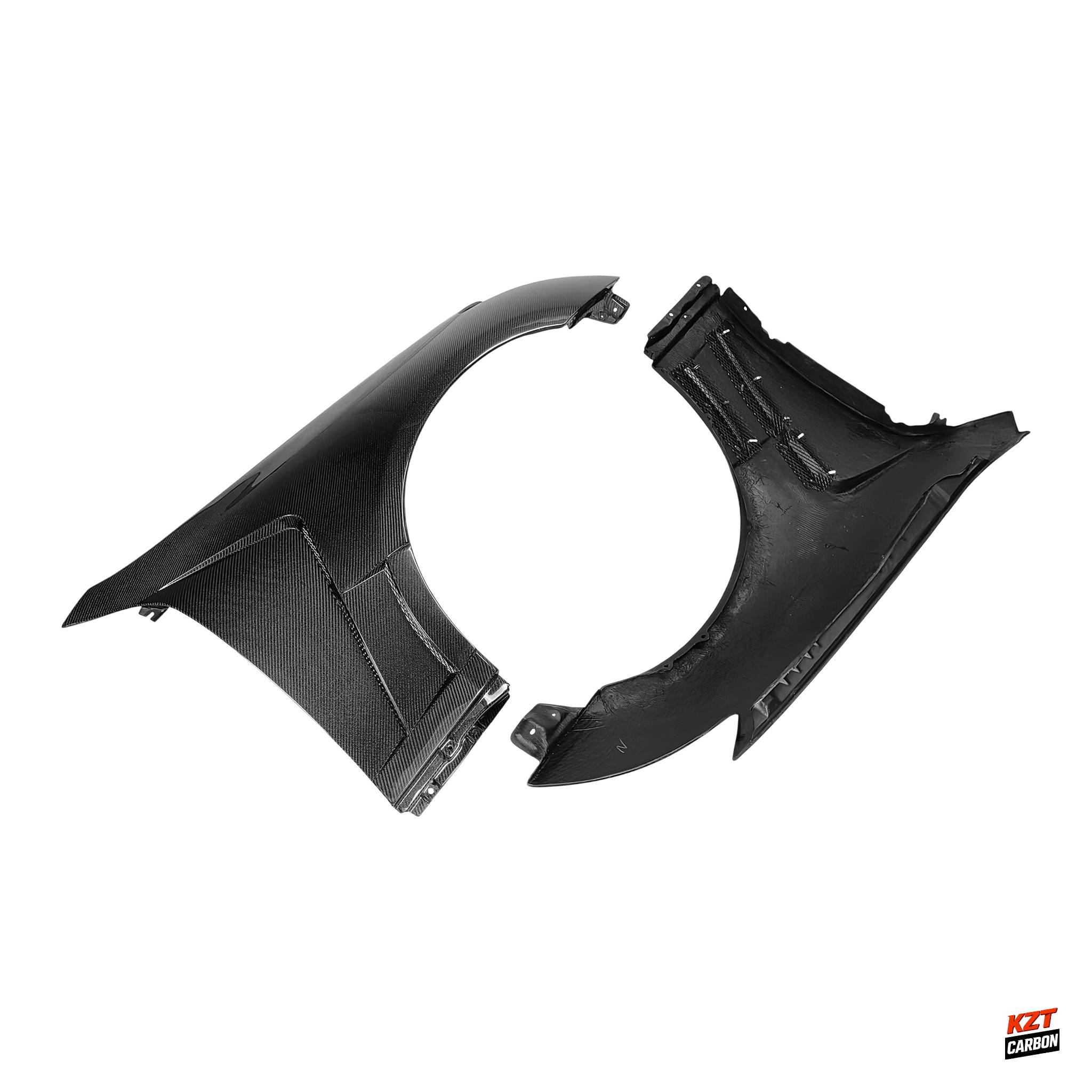 For Infiniti G35 Coupe Only 2003-07 Carbon EPA1 Style Front Side Fender Pair