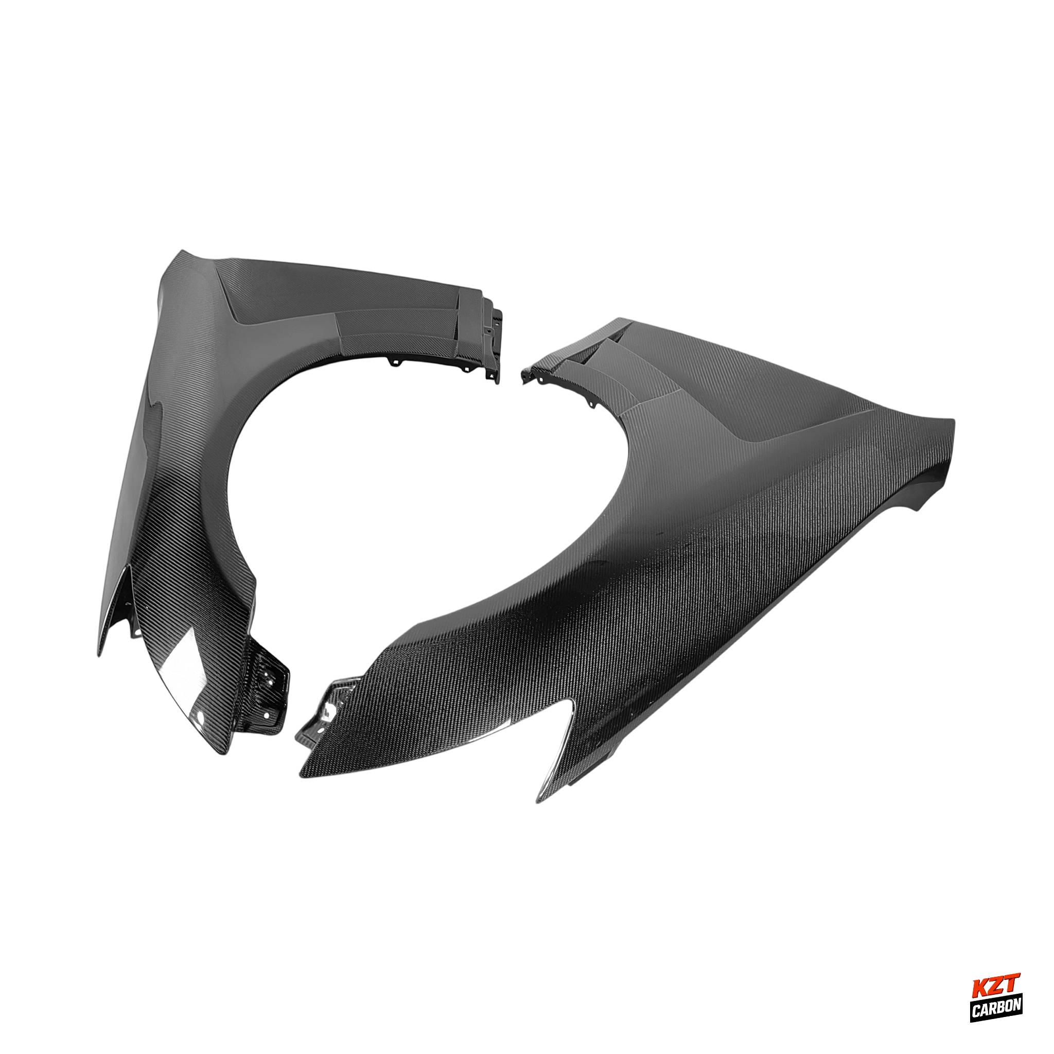 For Infiniti G35 Coupe Only 2003-07 Carbon EPA1 Style Front Side Fender Pair