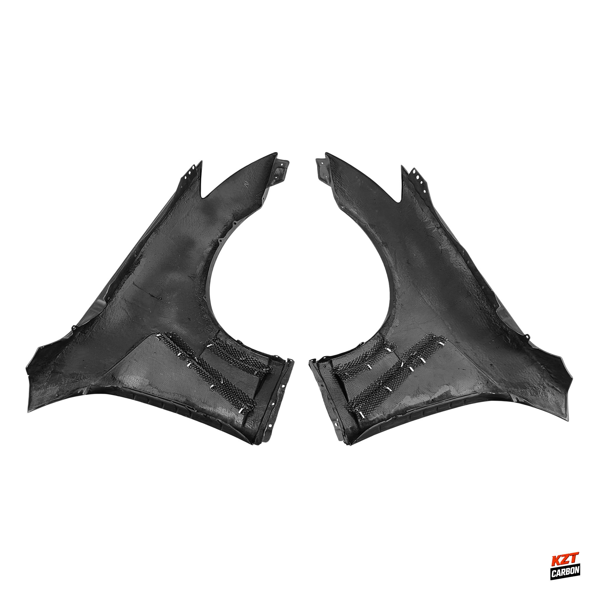 For Infiniti G35 Coupe Only 2003-07 Carbon EPA1 Style Front Side Fender Pair