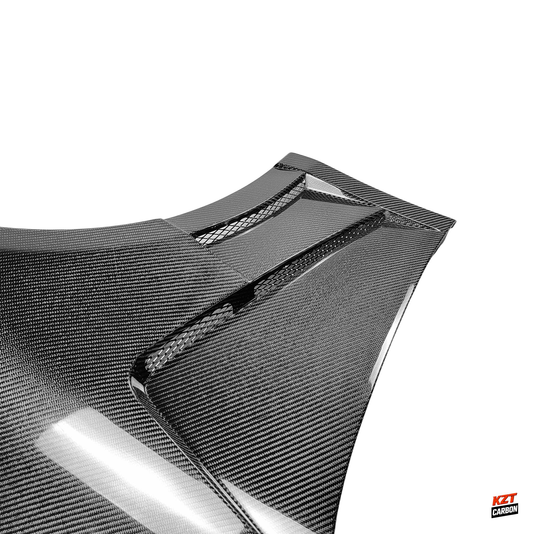 For Infiniti G35 Coupe Only 2003-07 Carbon EPA1 Style Front Side Fender Pair