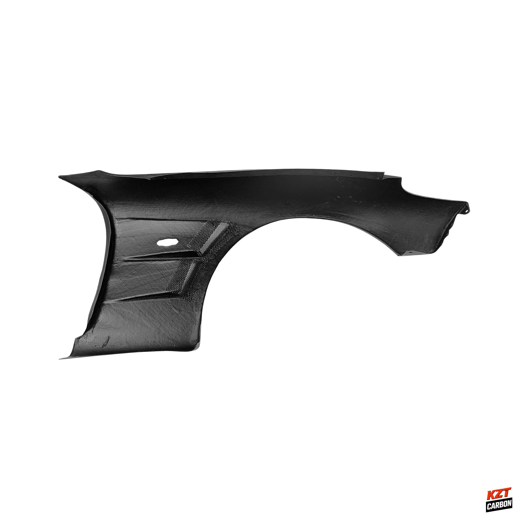 For Mazda RX-7 FD RX7 FD3S BN Style Carbon Fiber Front Bumper Fender Pair +25mm