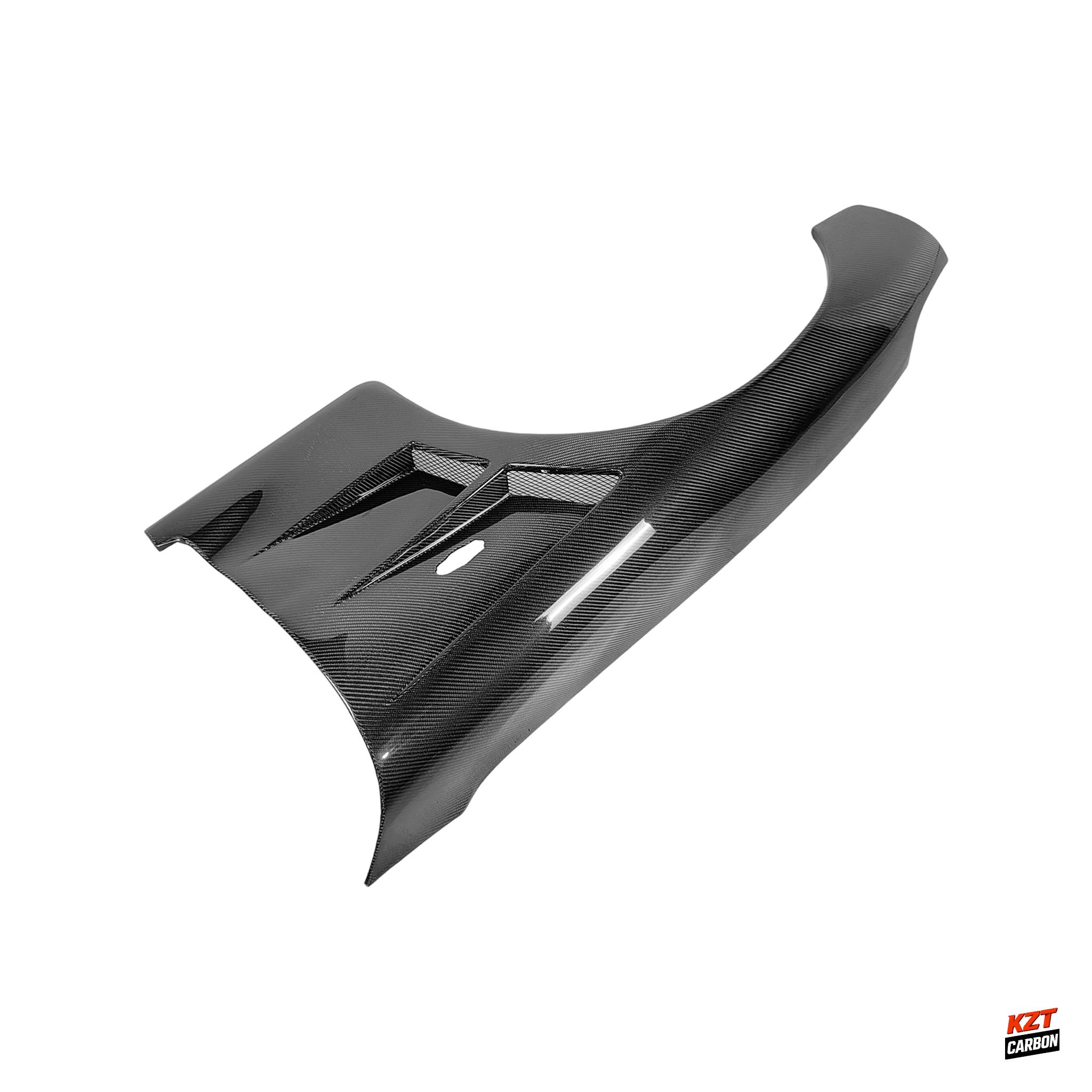 For Mazda RX-7 FD RX7 FD3S BN Style Carbon Fiber Front Bumper Fender Pair +25mm