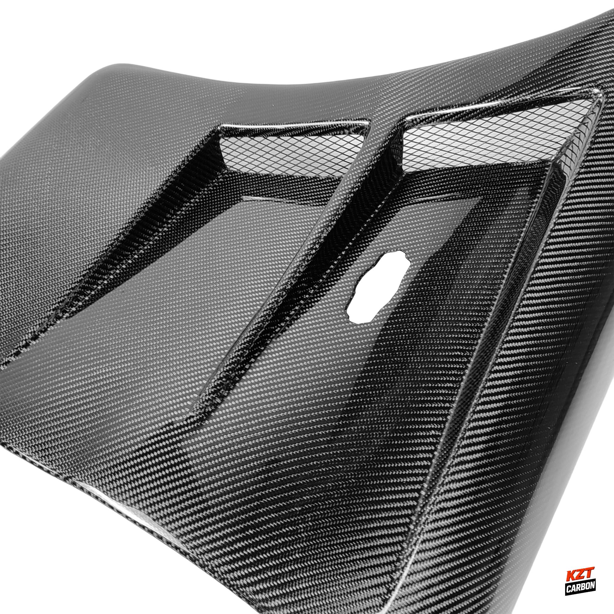 For Mazda RX-7 FD RX7 FD3S BN Style Carbon Fiber Front Bumper Fender Pair +25mm