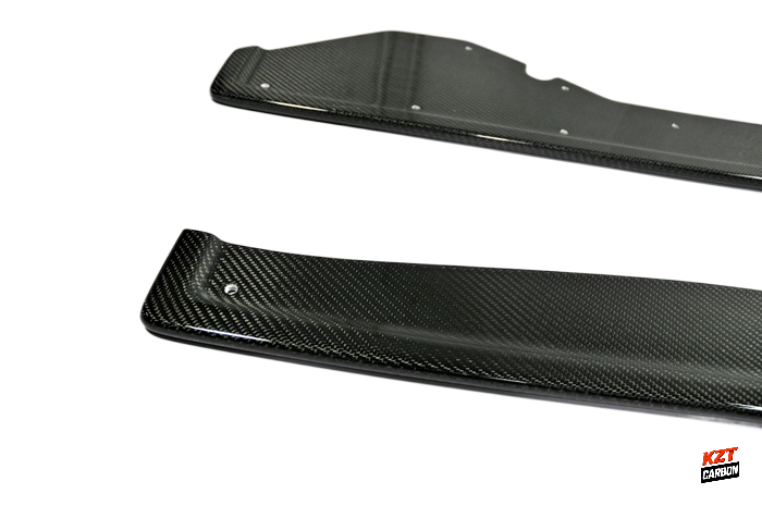 For Nissan GTR R35 2013 Ver VRS Style Carbon Fiber Side Skirt Under Board