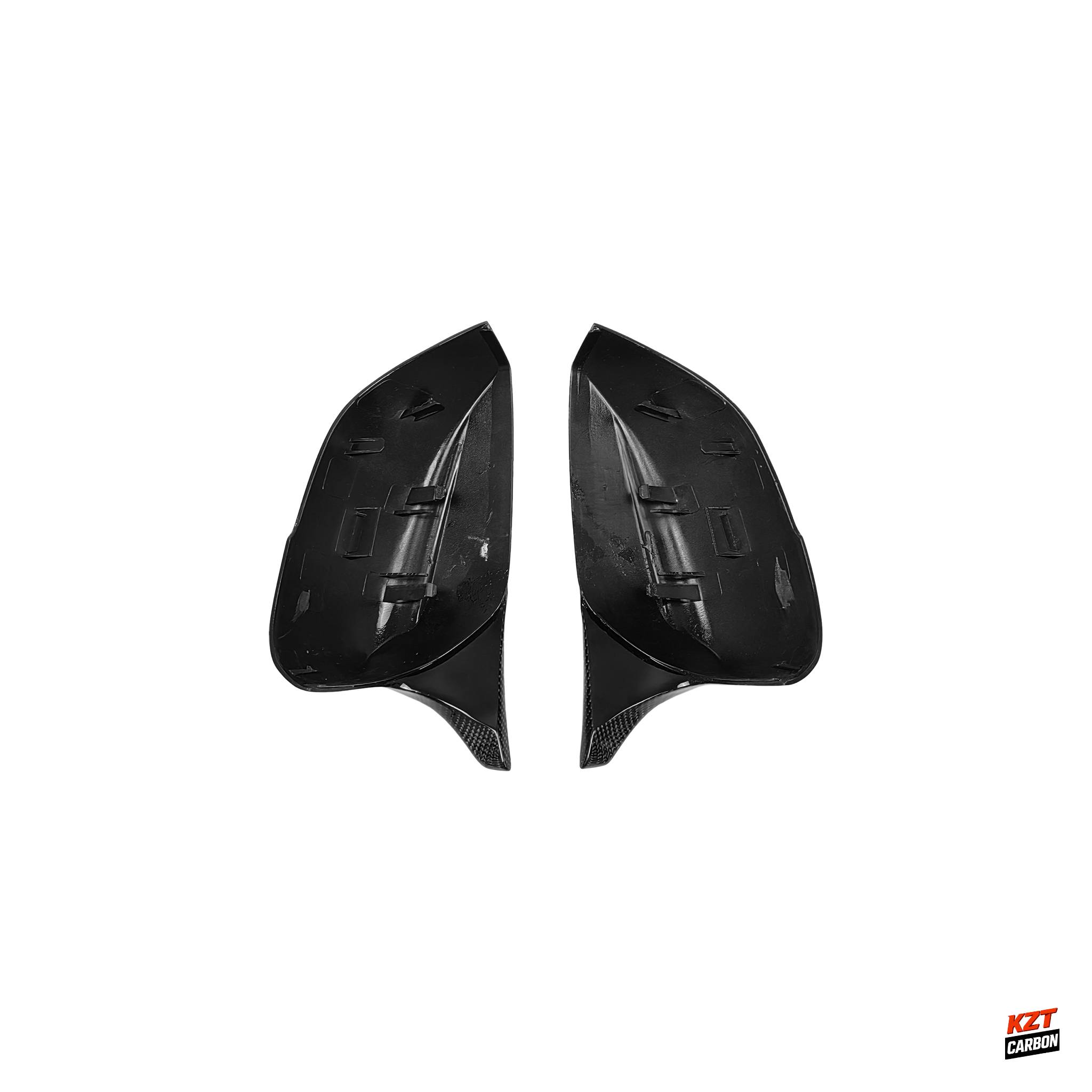 For Infiniti Q50 V37 Sedan 13-24 Carbon KZ Style Side Rear View Mirror Cover